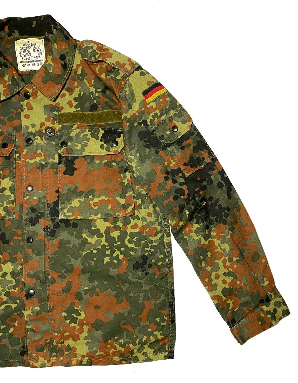 Other German Military Flecktarn Camouflage Size US M / EU 48-50 / 2 - 6 Thumbnail