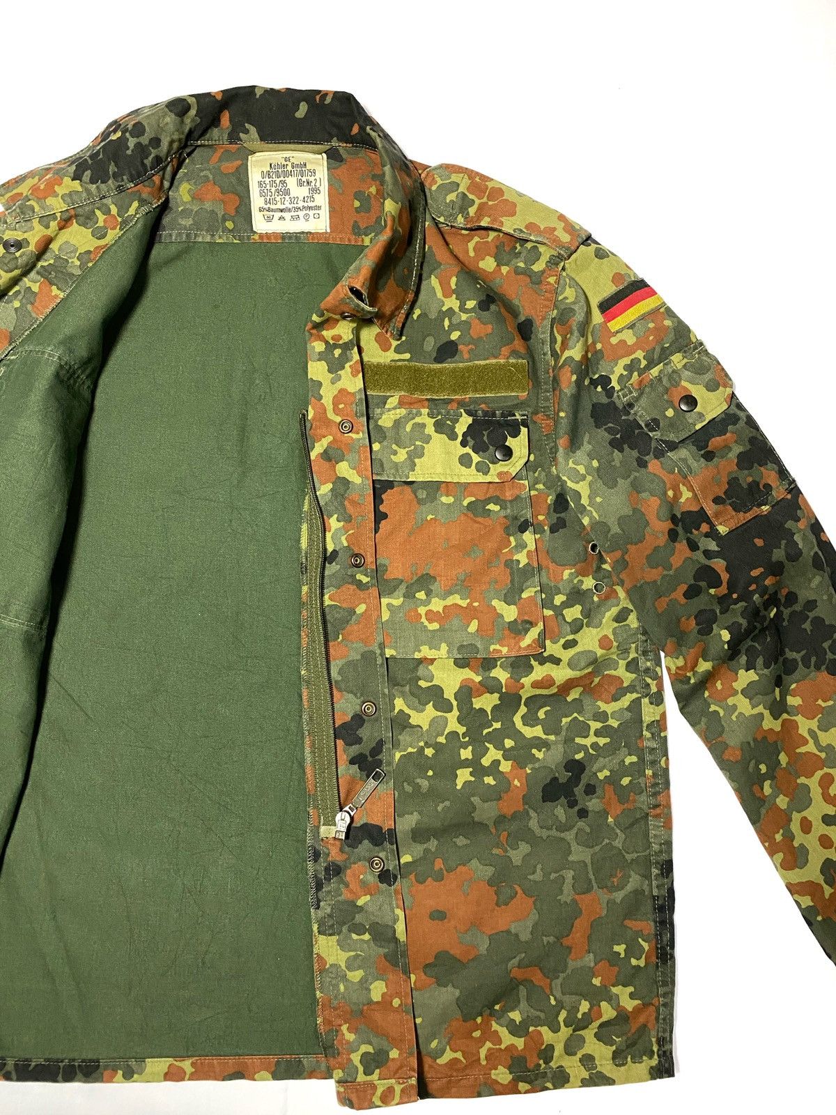 Other German Military Flecktarn Camouflage Size US M / EU 48-50 / 2 - 4 Thumbnail