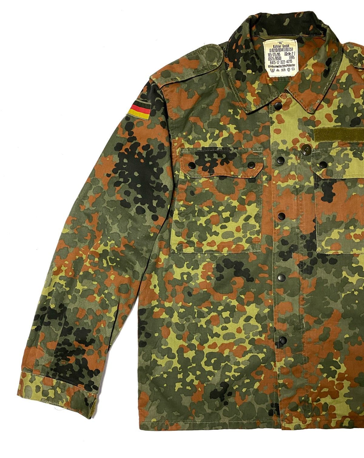 Other German Military Flecktarn Camouflage Size US M / EU 48-50 / 2 - 5 Thumbnail