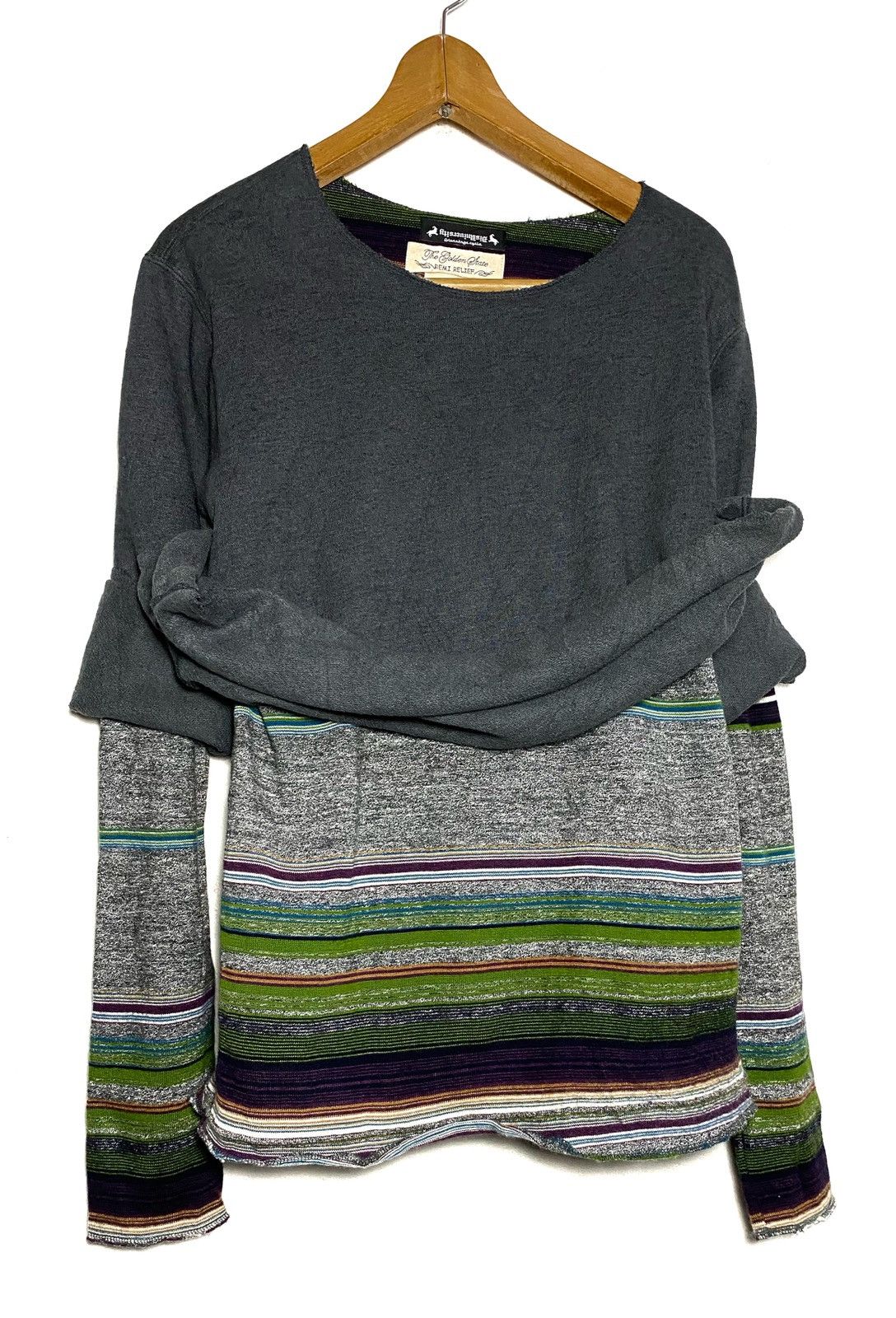 Remi Relief Tie Dye Fleece Crewneck