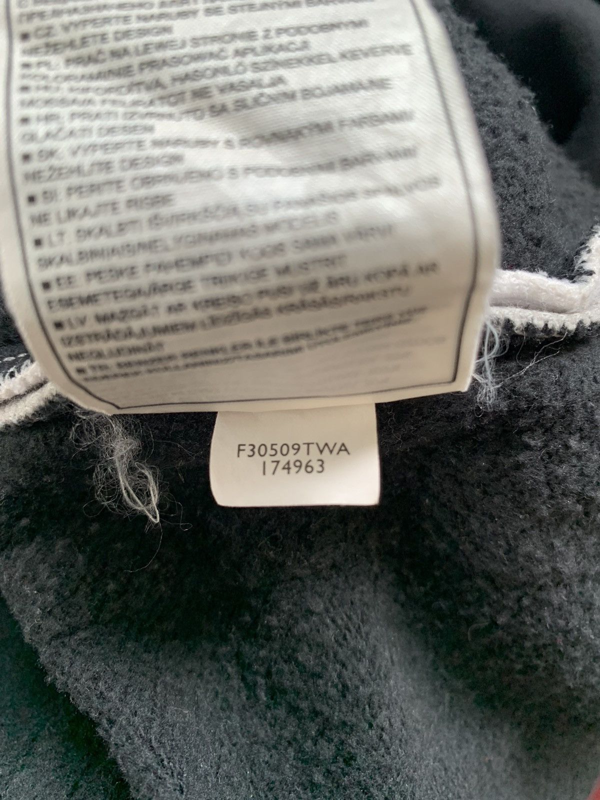 Nike × Vintage Vintage Nike Uptempo Embroidered swoosh hoodie Size US S / EU 44-46 / 1 - 9 Thumbnail