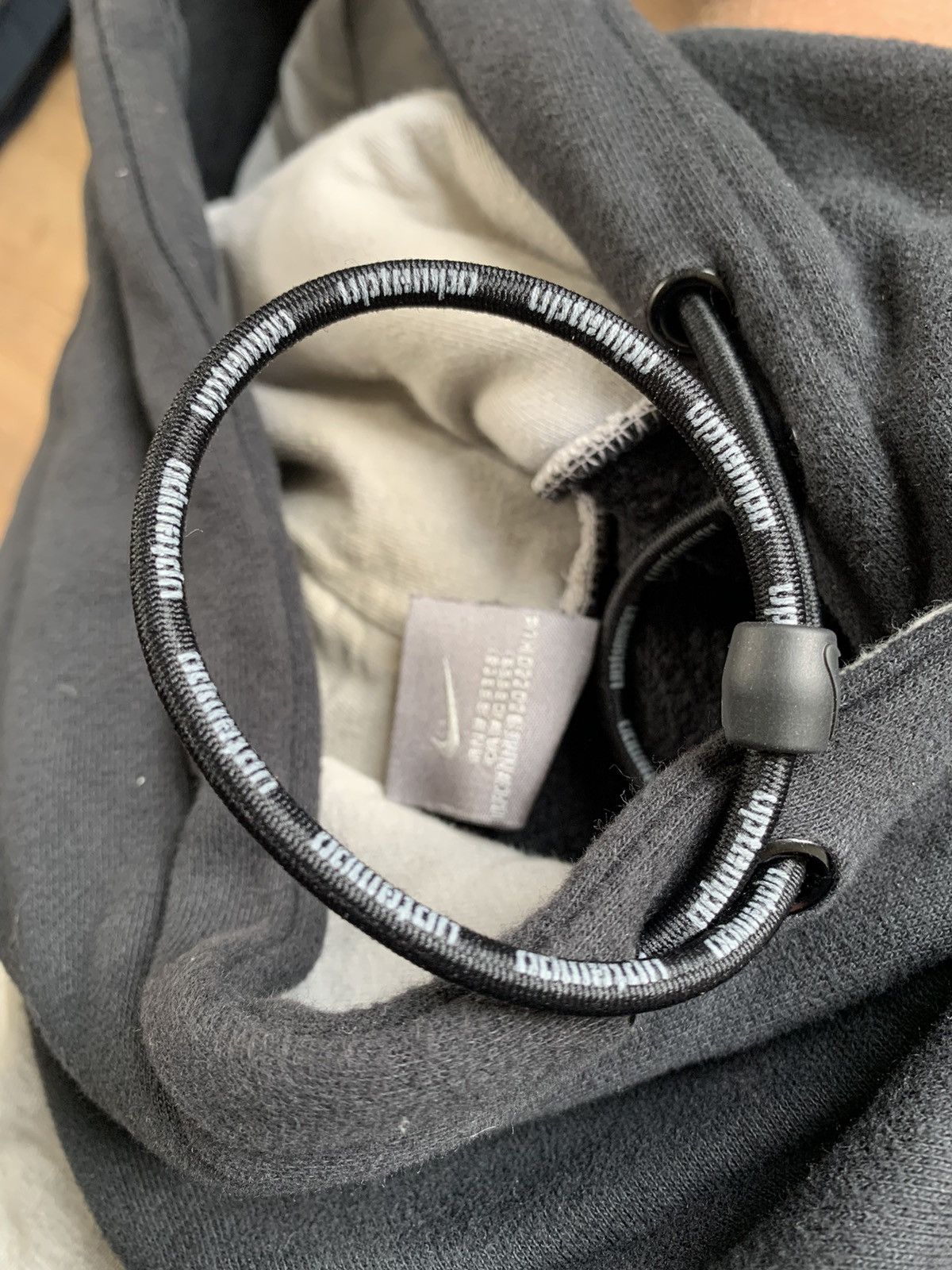 Nike × Vintage Vintage Nike Uptempo Embroidered swoosh hoodie Size US S / EU 44-46 / 1 - 10 Thumbnail