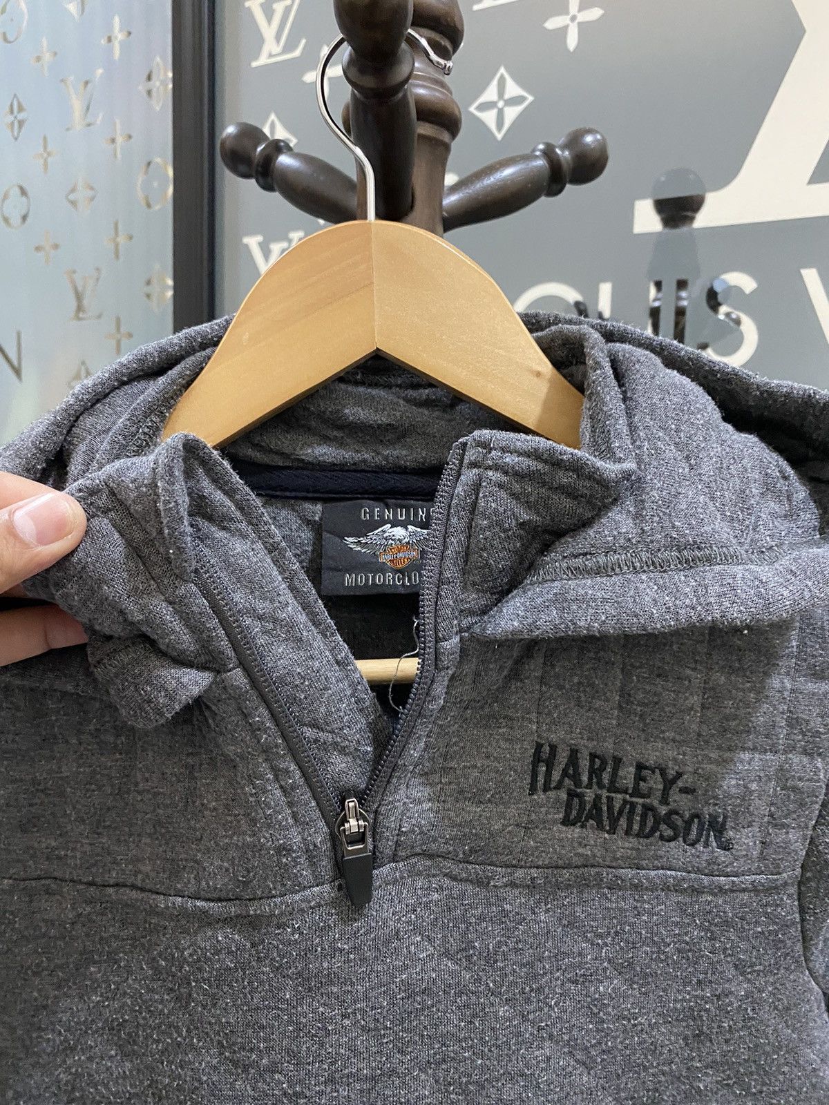 Harley Davidson Harley Davidson Gray Hoddies Size S / US 4 / IT 40 - 7 Thumbnail