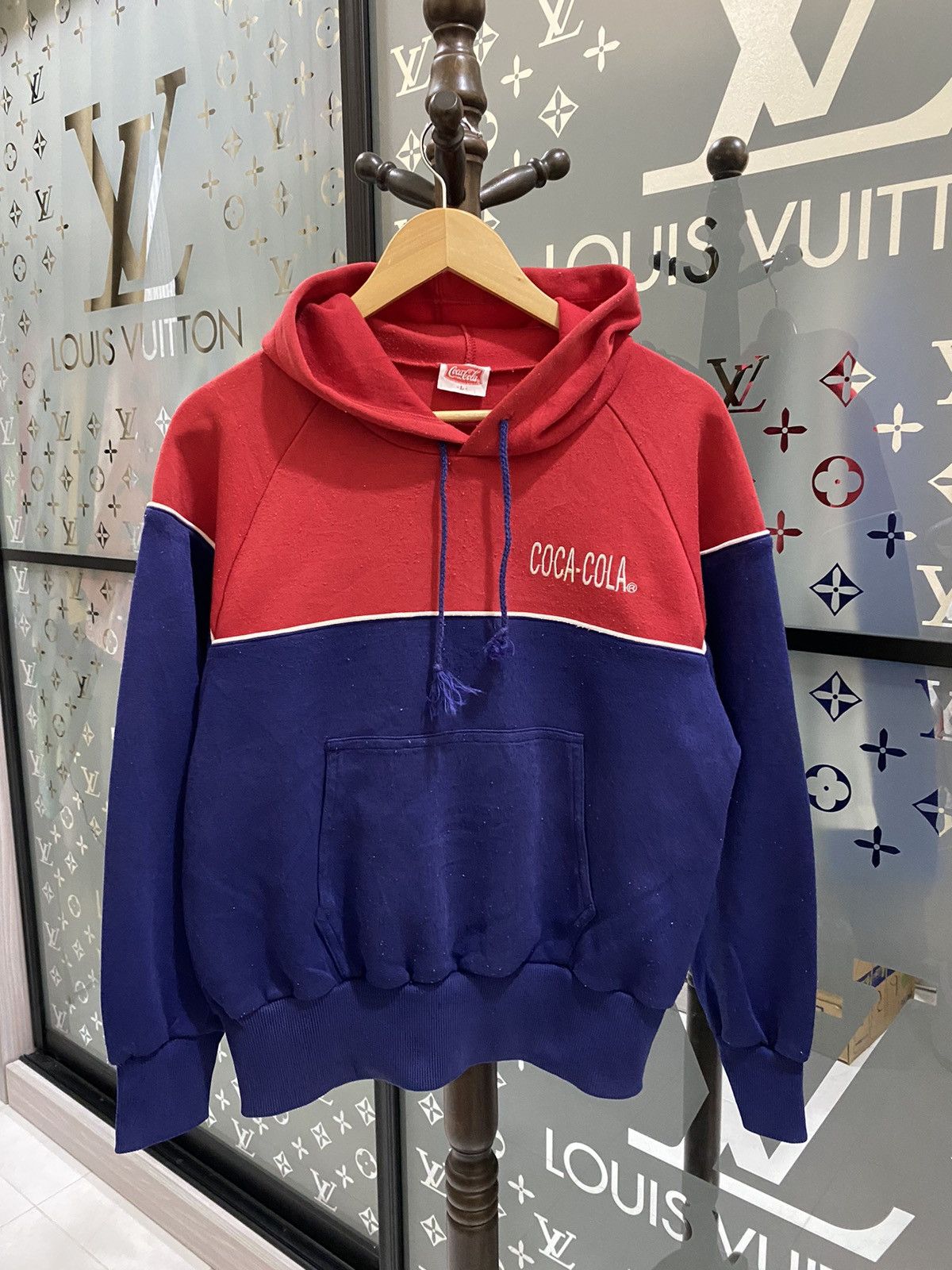 Coca Cola × Vintage Vintage 80’s Coca-Cola Hoodies Size US L / EU 52-54 / 3 - 1 Thumbnail