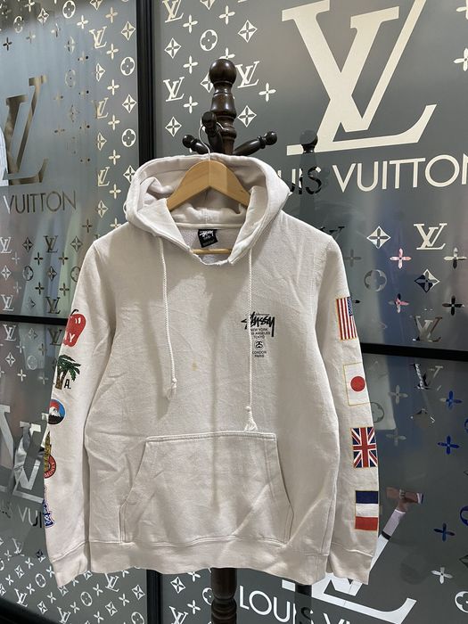 Hoodie 2024 stussy flag