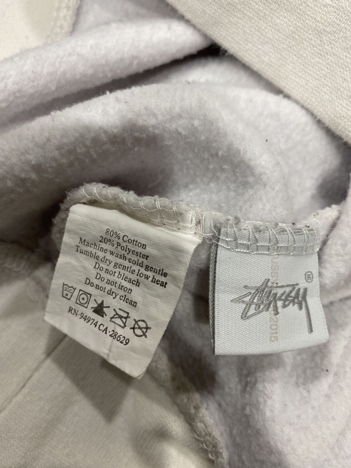 Stussy Stussy Flag Logo Hoodies Size US S / EU 44-46 / 1 - 12 Thumbnail