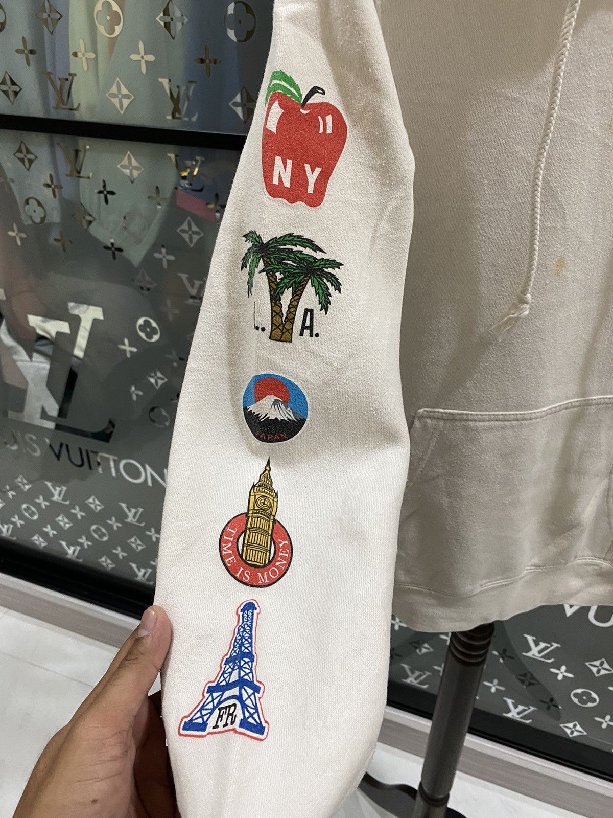 Stussy Stussy Flag Logo Hoodies Size US S / EU 44-46 / 1 - 5 Thumbnail