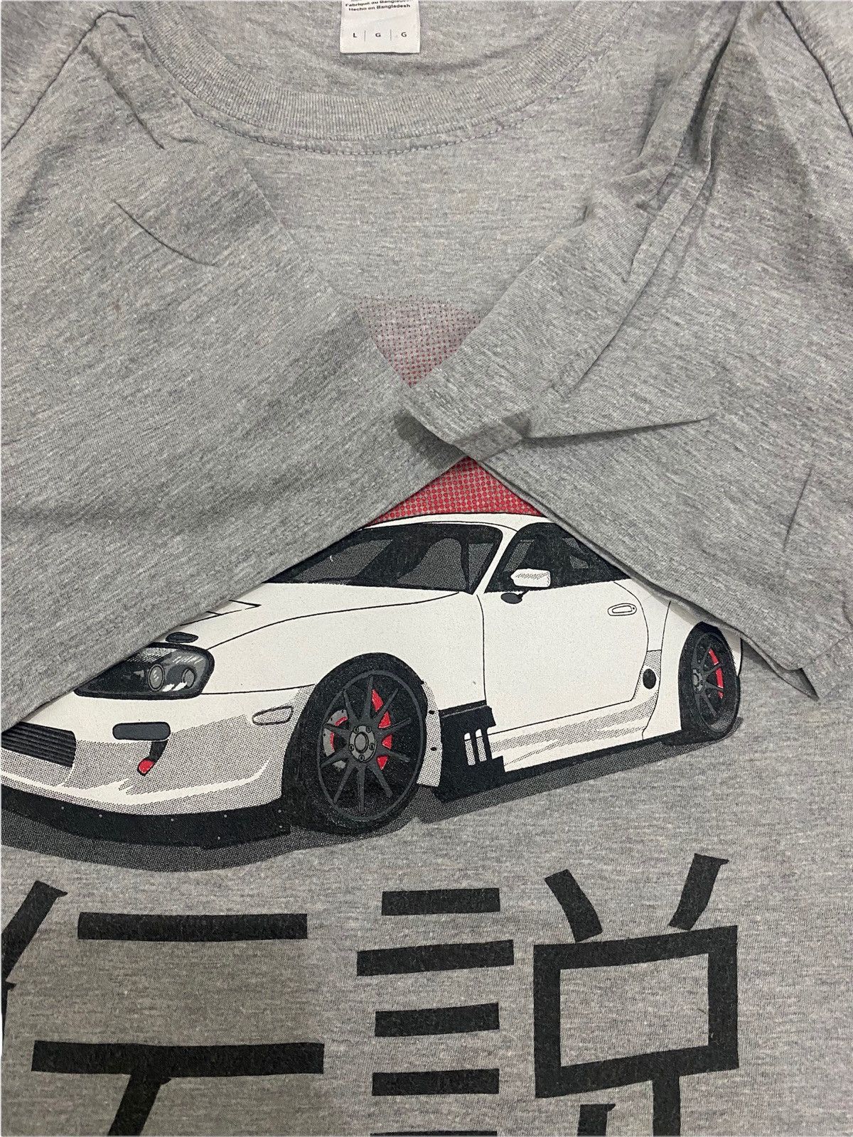 Anime × Vintage Y2K Toyota Supra T-Shirt Initial D Size US L / EU 52-54 / 3 - 6 Thumbnail