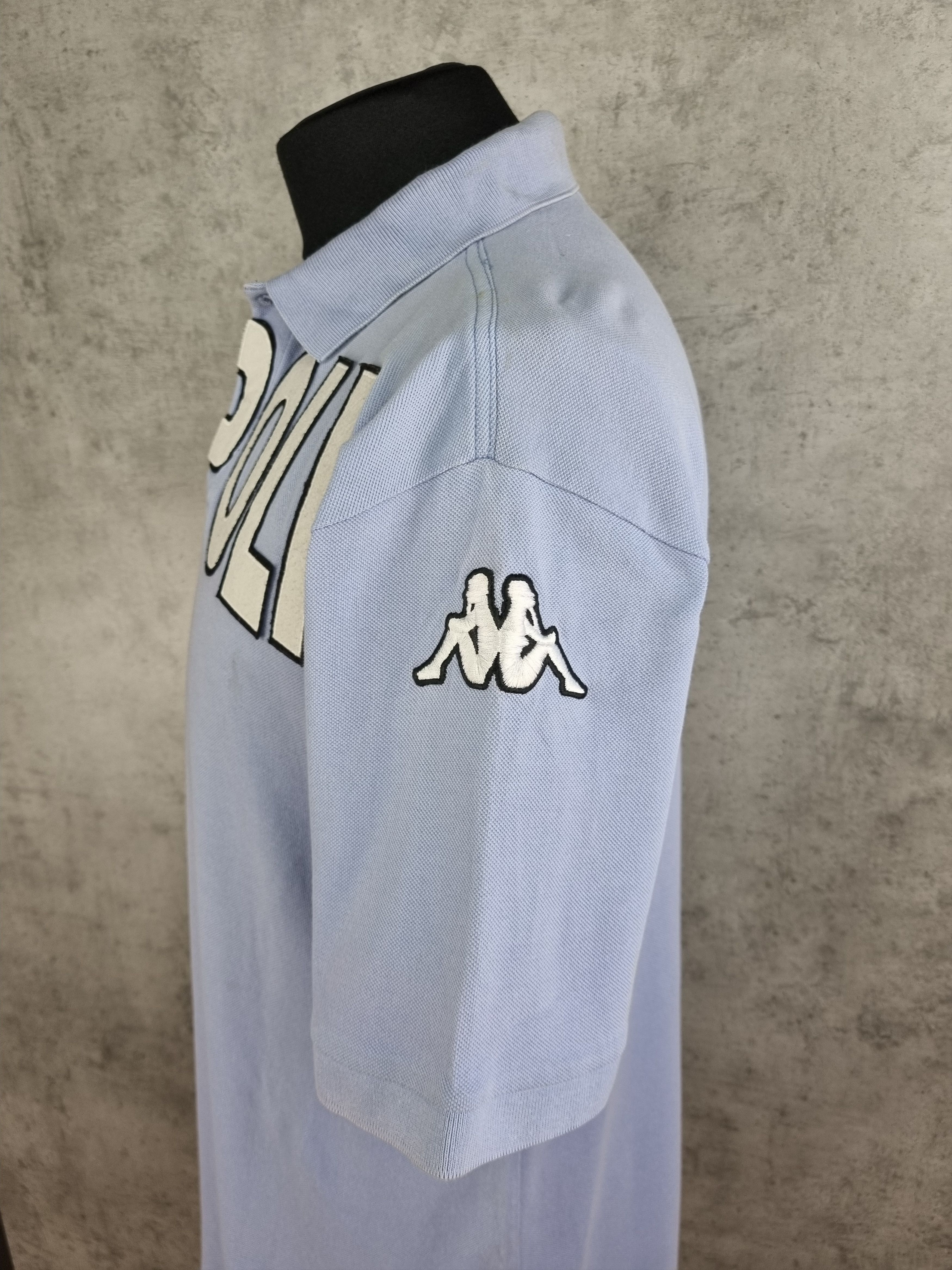 Kappa Kappa Napoli Spellout Big Logo Polo tee shirt Size US XXL / EU 58 / 5 - 4 Thumbnail