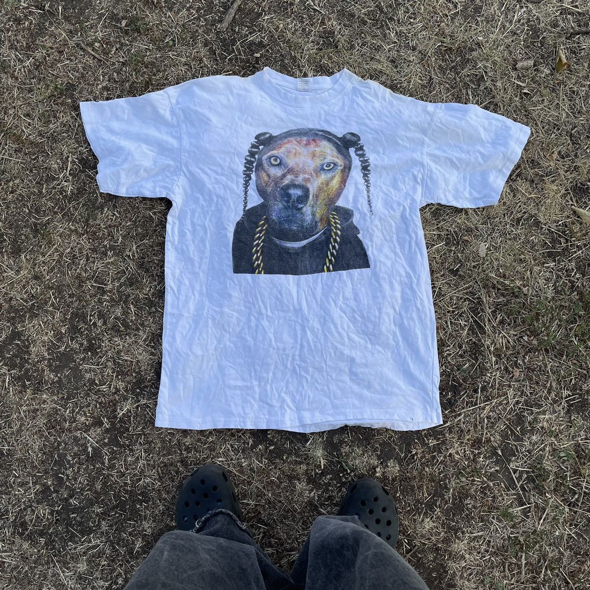 Vintage Vintage 90s Sun Faded Graphic Tee Rap Humor Oversized XL Size US XL / EU 56 / 4 - 4 Thumbnail