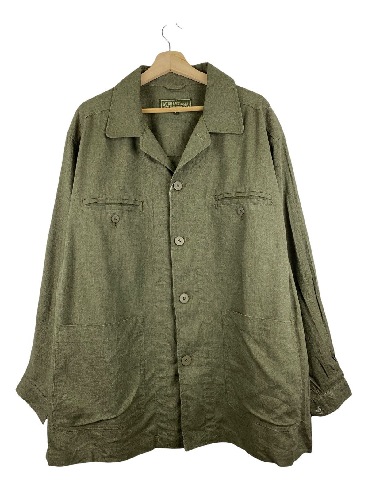 Vintage VINTAGE ABURAYSIA FOUR POCKET OVERSIZE JACKET Size US L / EU 52-54 / 3 - 1 Thumbnail