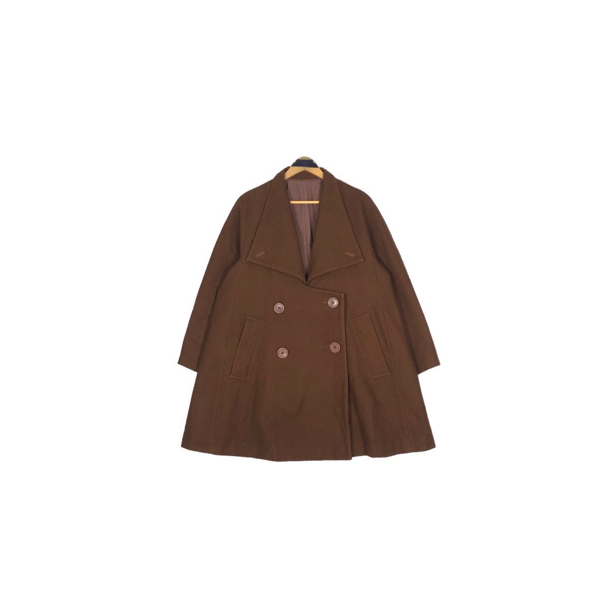 Yohji Yamamoto Vintage Y’s Yohji Yamamoto 2004 A/W Wool Trench Coat Size M / US 6-8 / IT 42-44 - 3 Thumbnail