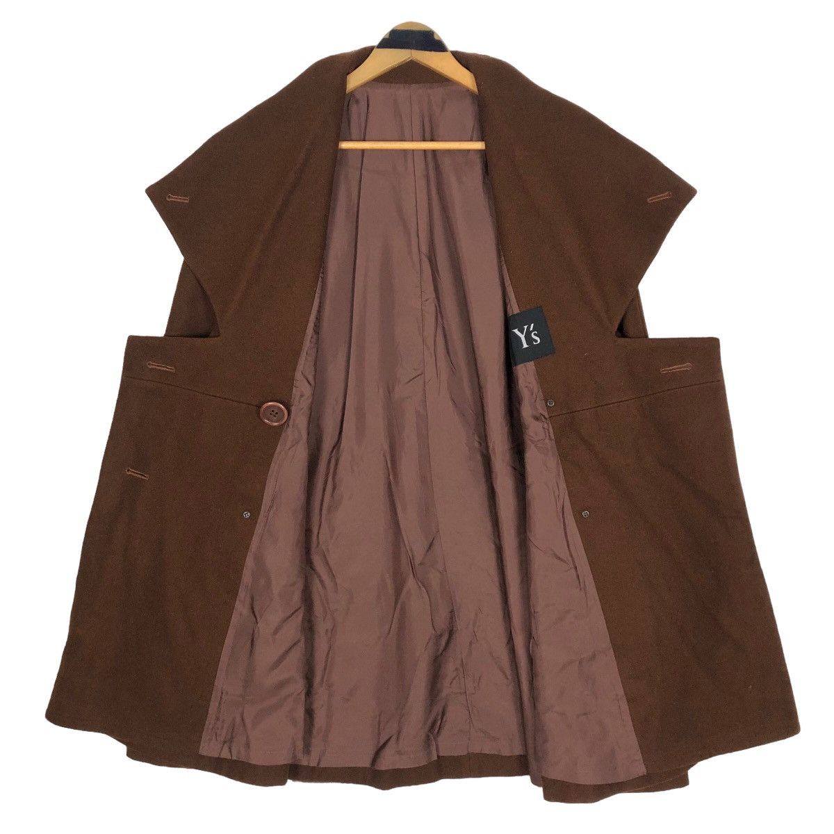Yohji Yamamoto Vintage Y’s Yohji Yamamoto 2004 A/W Wool Trench Coat Size M / US 6-8 / IT 42-44 - 8 Thumbnail
