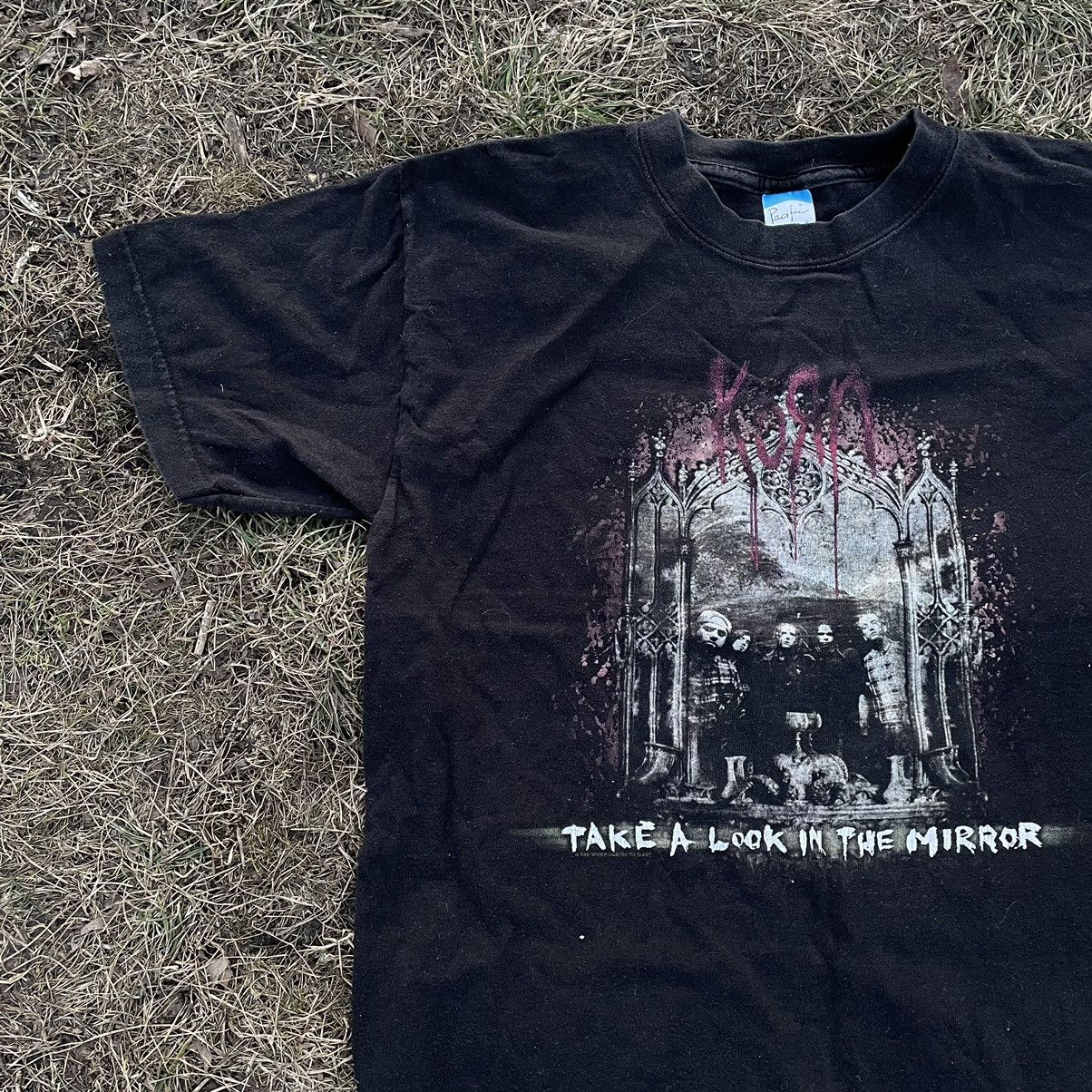 Vintage Vintage 90s Sun Faded Band Graphic Tee Grunge Black Boxy M Size US M / EU 48-50 / 2 - 3 Thumbnail