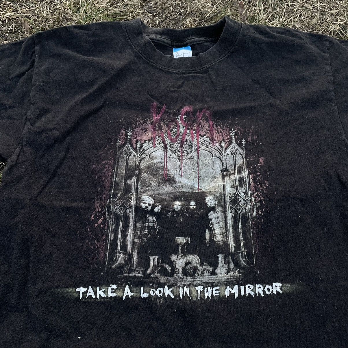 Vintage Vintage 90s Sun Faded Band Graphic Tee Grunge Black Boxy M Size US M / EU 48-50 / 2 - 2 Thumbnail