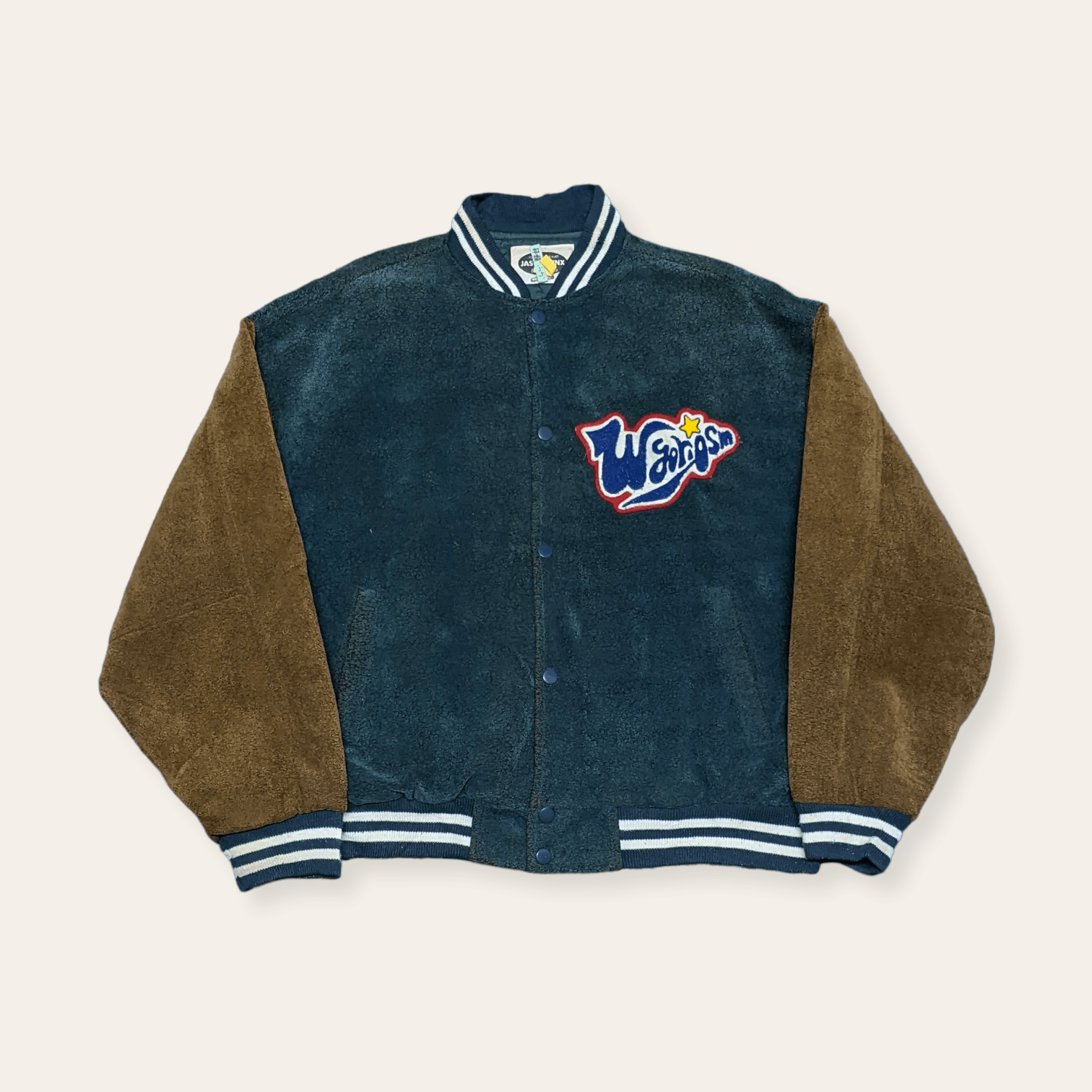 Vintage 80s 90s Japanese Designer Jasperminx Varsity Jacket