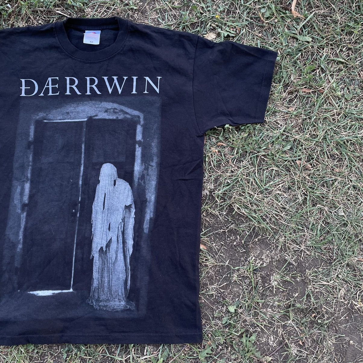 Vintage Vintage Y2K Daerwin Faded Black Graphic Tee Horror Grunge M Size US M / EU 48-50 / 2 - 2 Thumbnail