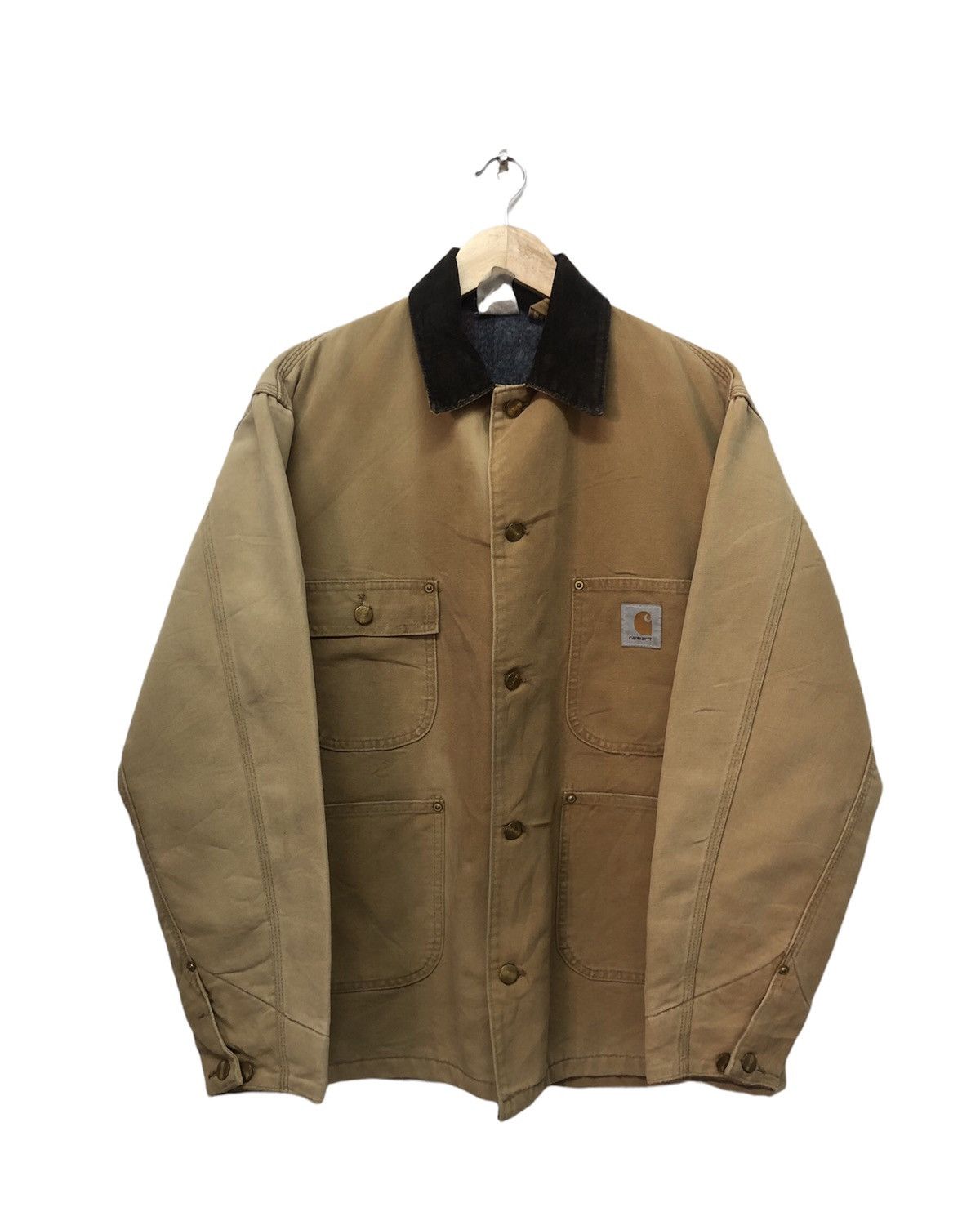 Carhartt Vintage Carhartt Sun Faded Michigan Jacket Size US L / EU 52-54 / 3 - 3 Thumbnail