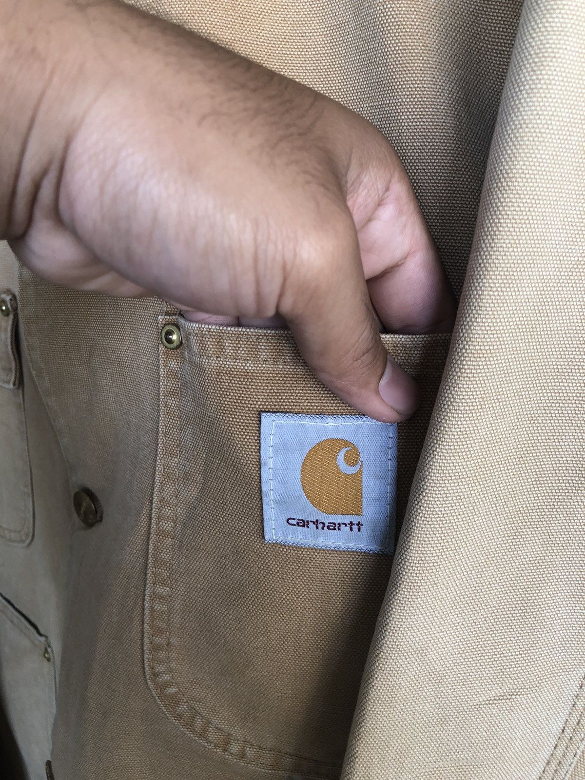 Carhartt Vintage Carhartt Sun Faded Michigan Jacket Size US L / EU 52-54 / 3 - 15 Thumbnail