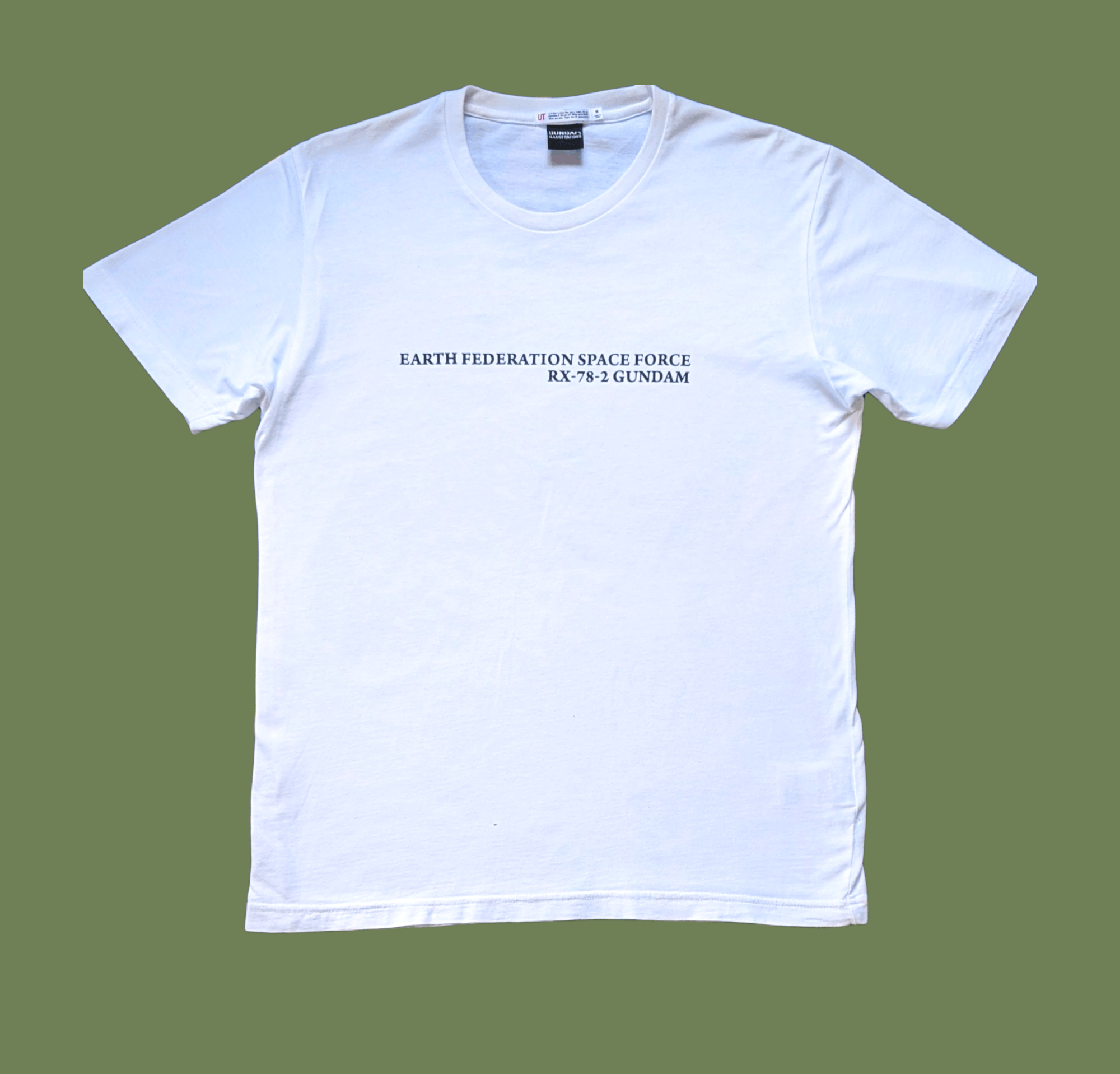 Anime × Cartoon Network × Vintage Gundam Rx 78-2 Amuro Ray Anime Mecha Overprint T shirt Size US M / EU 48-50 / 2 - 3 Thumbnail