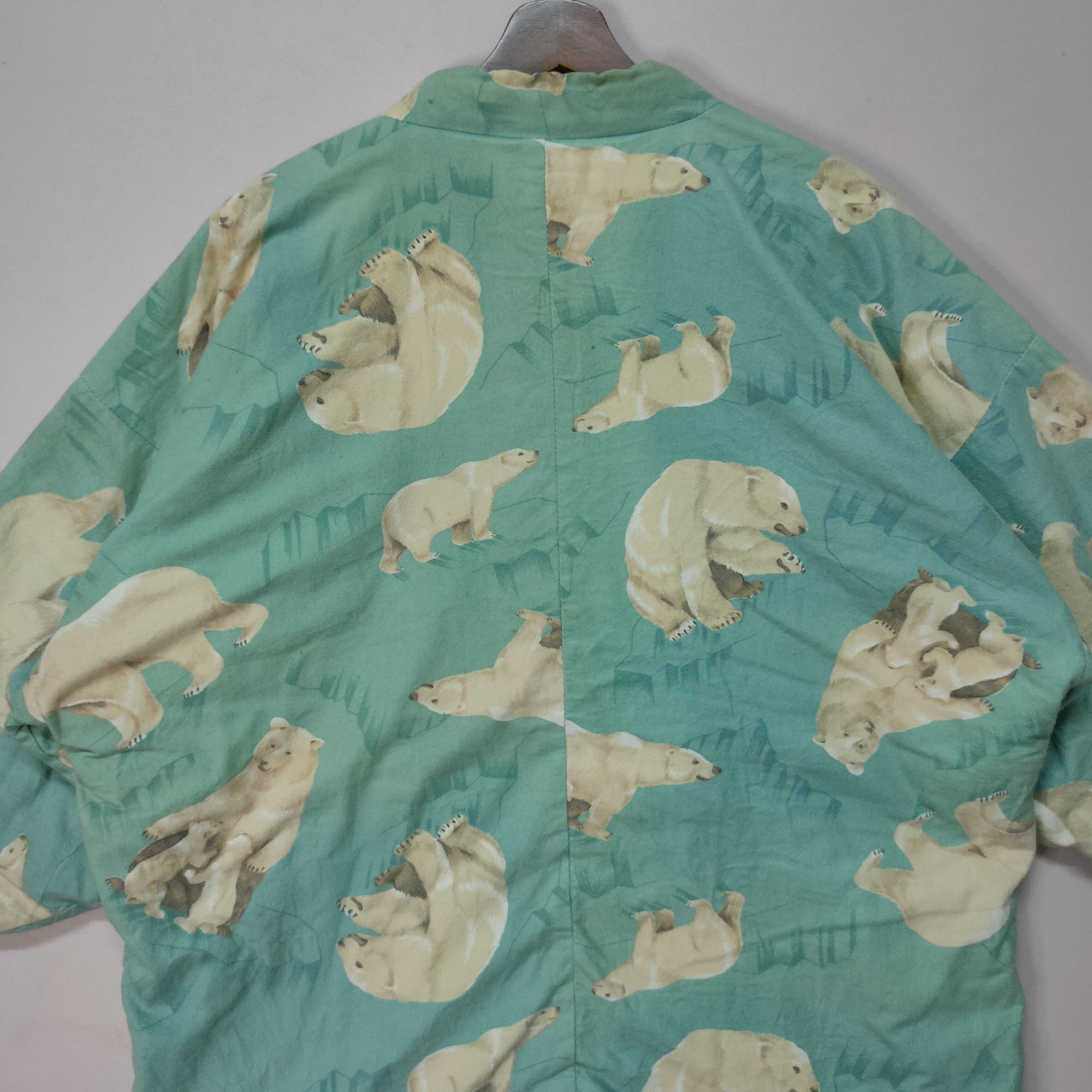 Habitat Vintage Cecilene Kimono Puffer Hunten Fullprint Habitat Size US L / EU 52-54 / 3 - 10 Thumbnail