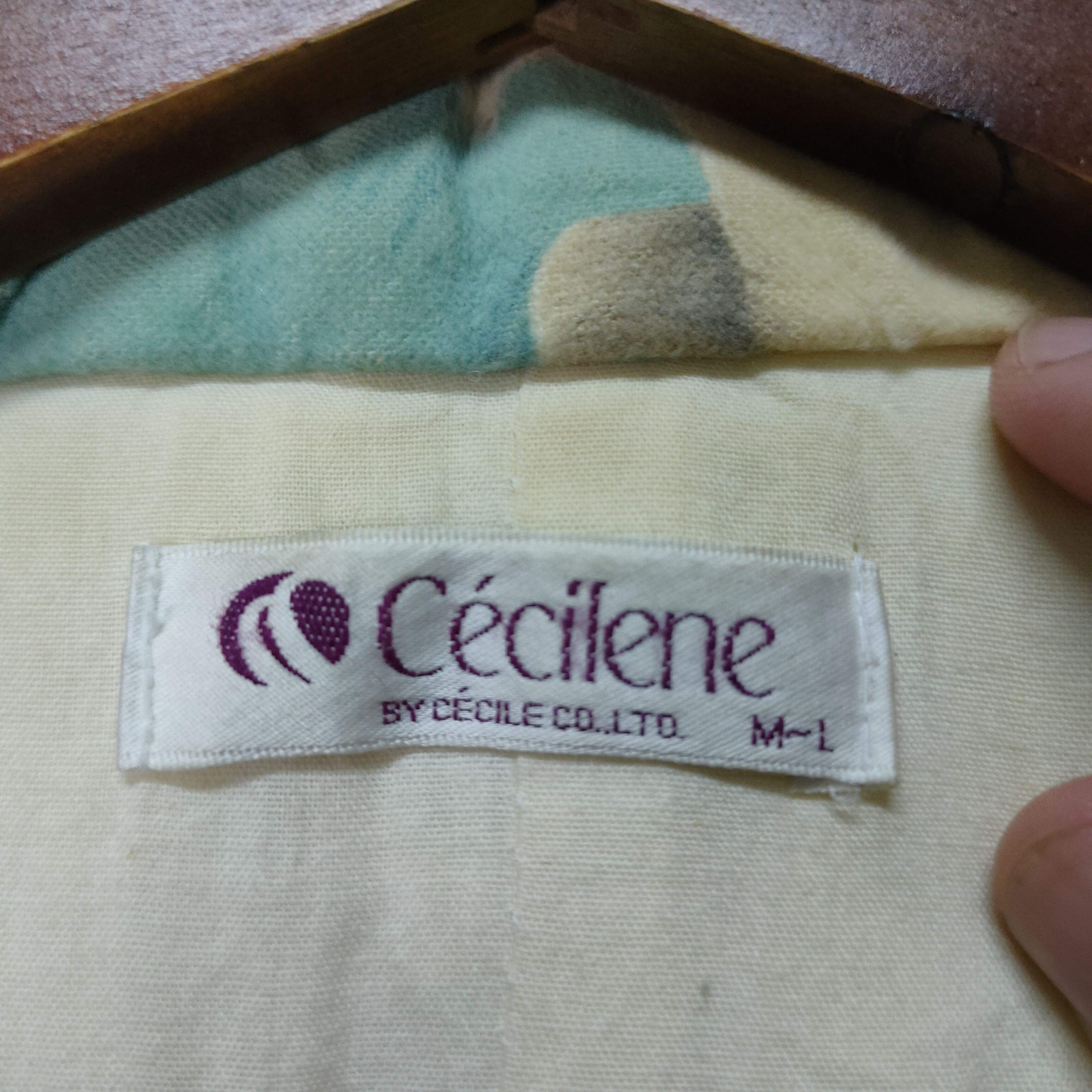 Habitat Vintage Cecilene Kimono Puffer Hunten Fullprint Habitat Size US L / EU 52-54 / 3 - 6 Thumbnail
