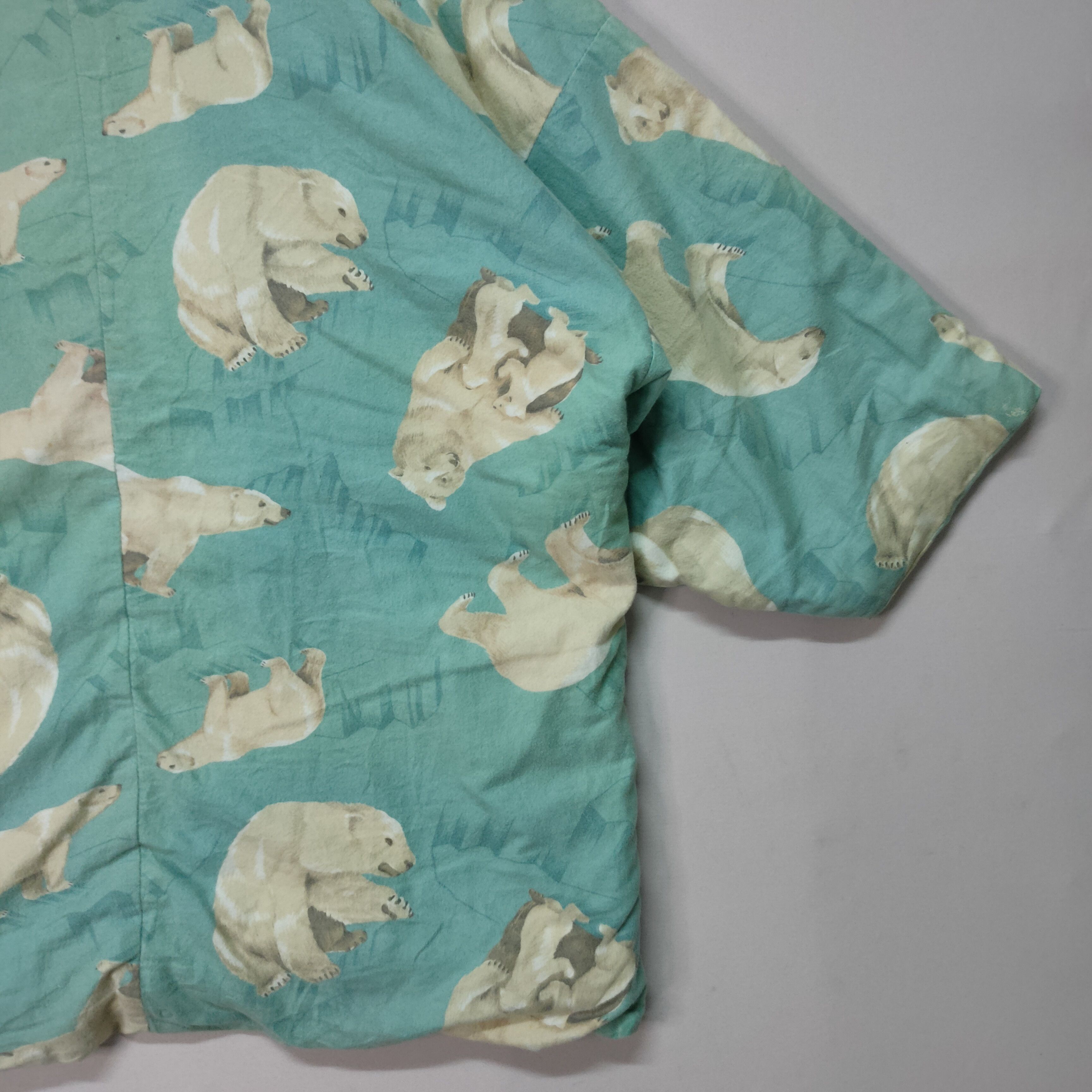 Habitat Vintage Cecilene Kimono Puffer Hunten Fullprint Habitat Size US L / EU 52-54 / 3 - 7 Thumbnail