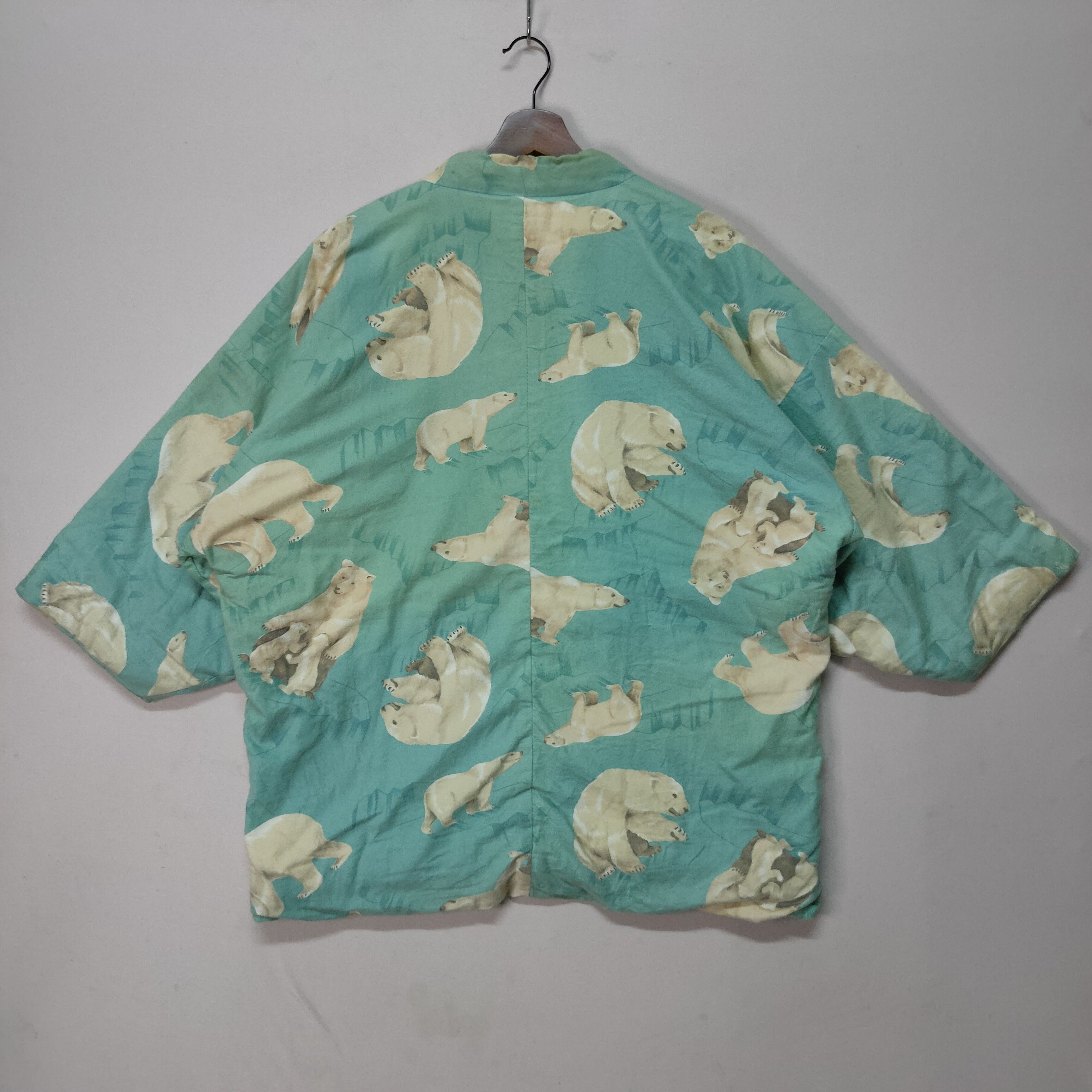 Habitat Vintage Cecilene Kimono Puffer Hunten Fullprint Habitat Size US L / EU 52-54 / 3 - 9 Thumbnail