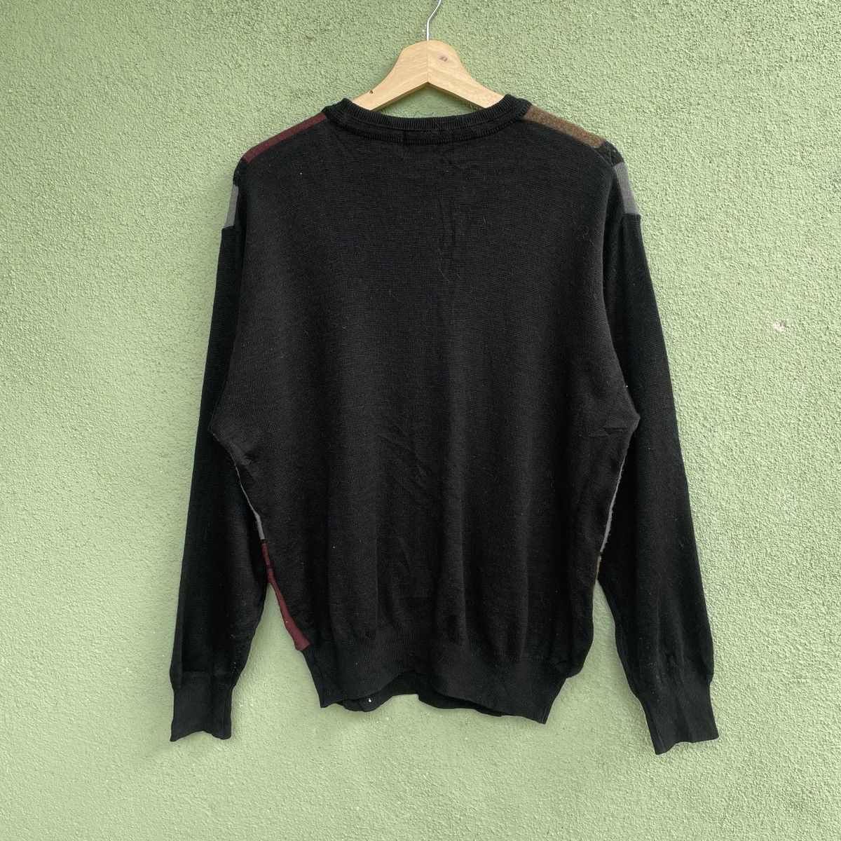 Aran Isles Knitwear Vtg DUNLOP MOTORSPORT Embroidery Pullover Knitwear Jumper Size US M / EU 48-50 / 2 - 12 Thumbnail