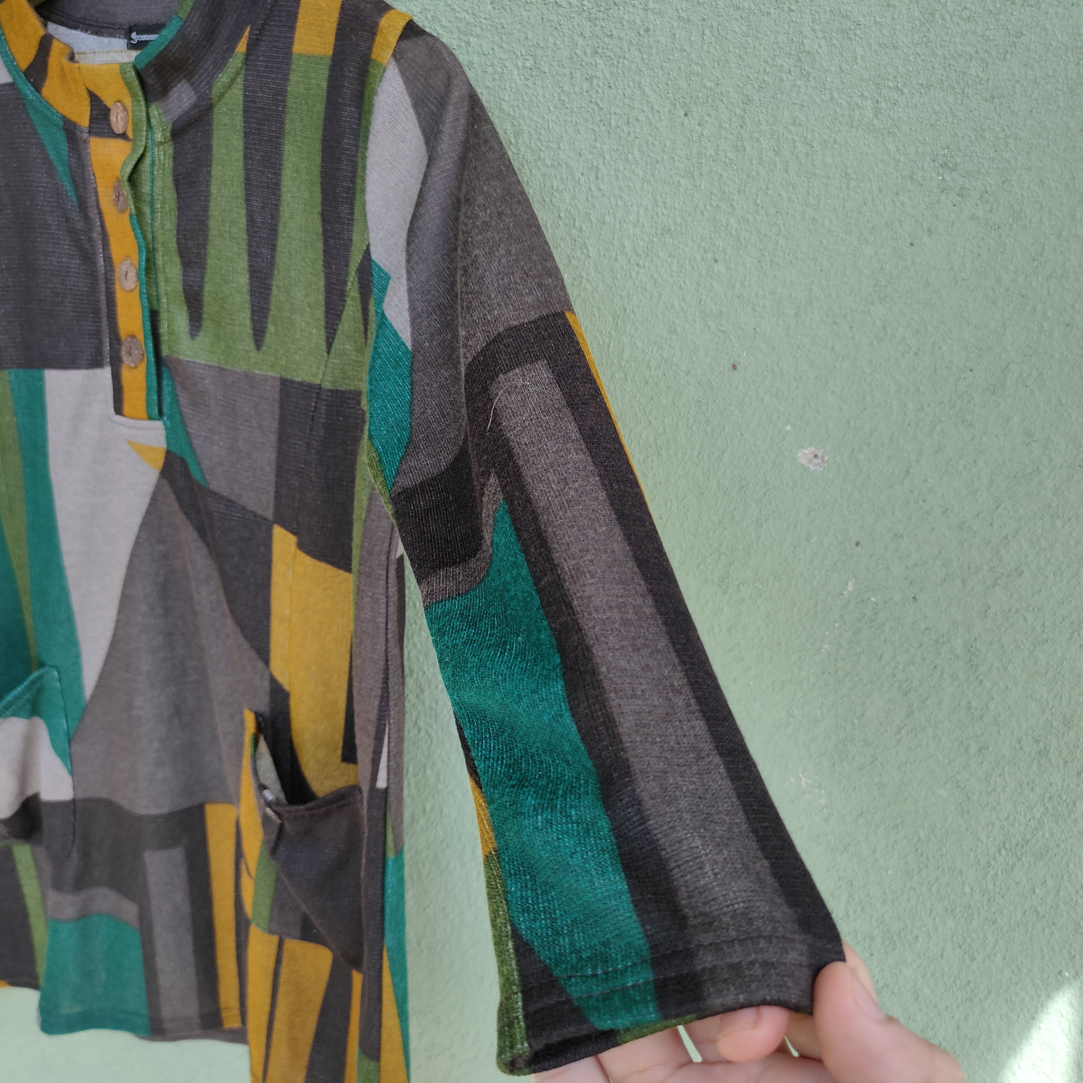 Japanese Brand Vintage Pconosophia Nice design Long Sleeve Shirt Size US S / EU 44-46 / 1 - 2 Thumbnail