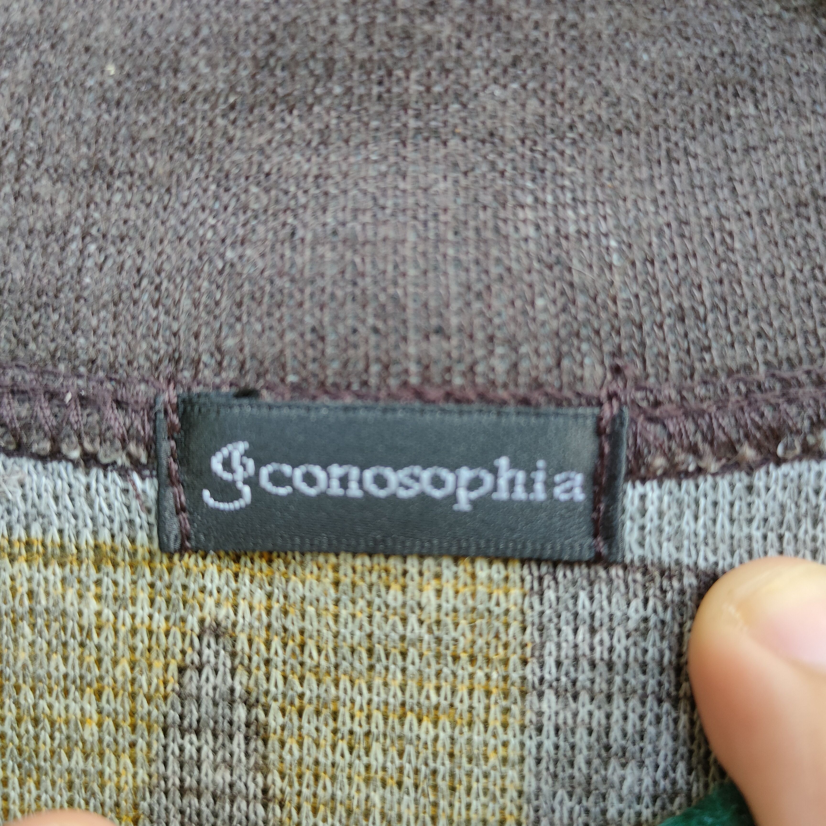 Japanese Brand Vintage Pconosophia Nice design Long Sleeve Shirt Size US S / EU 44-46 / 1 - 6 Thumbnail