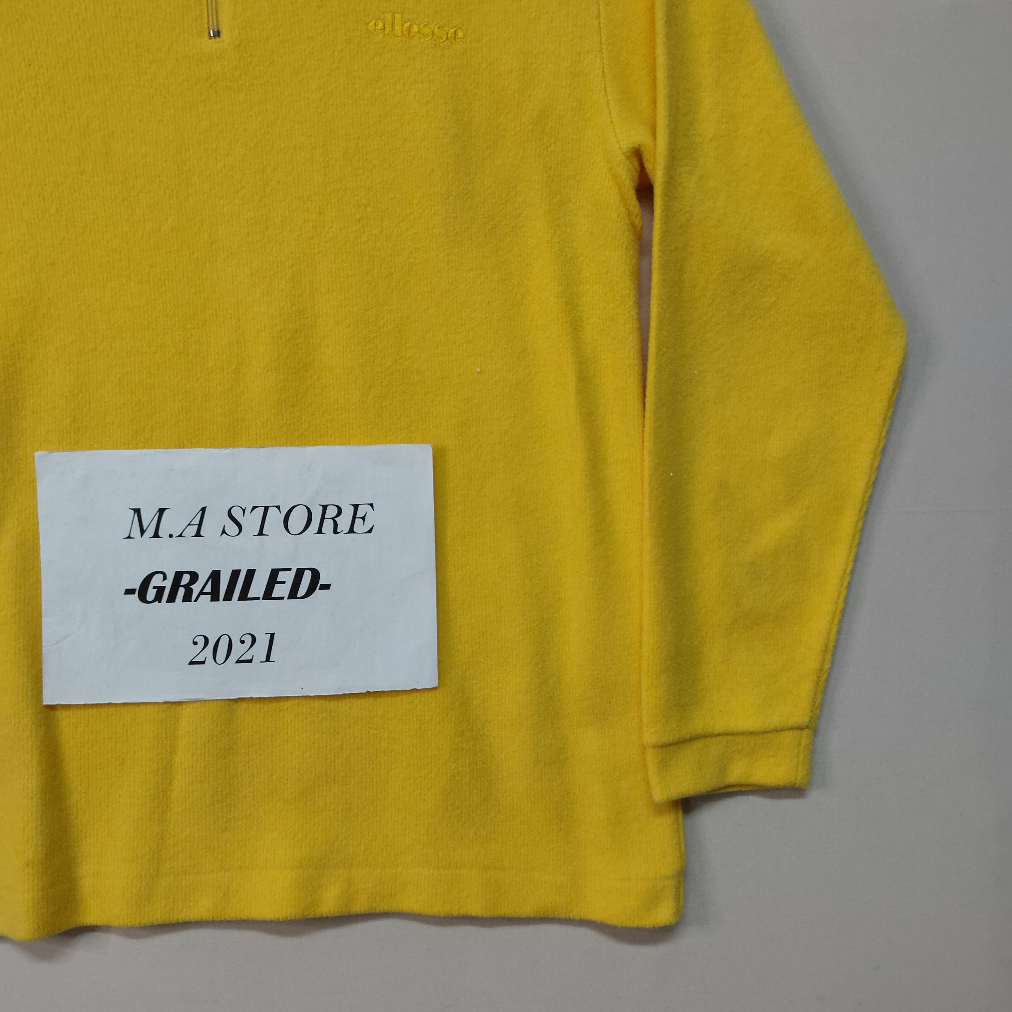 Designer × Ellesse Vintage Ellesse Half Zip Long Sleeve Shirt Size US S / EU 44-46 / 1 - 3 Thumbnail