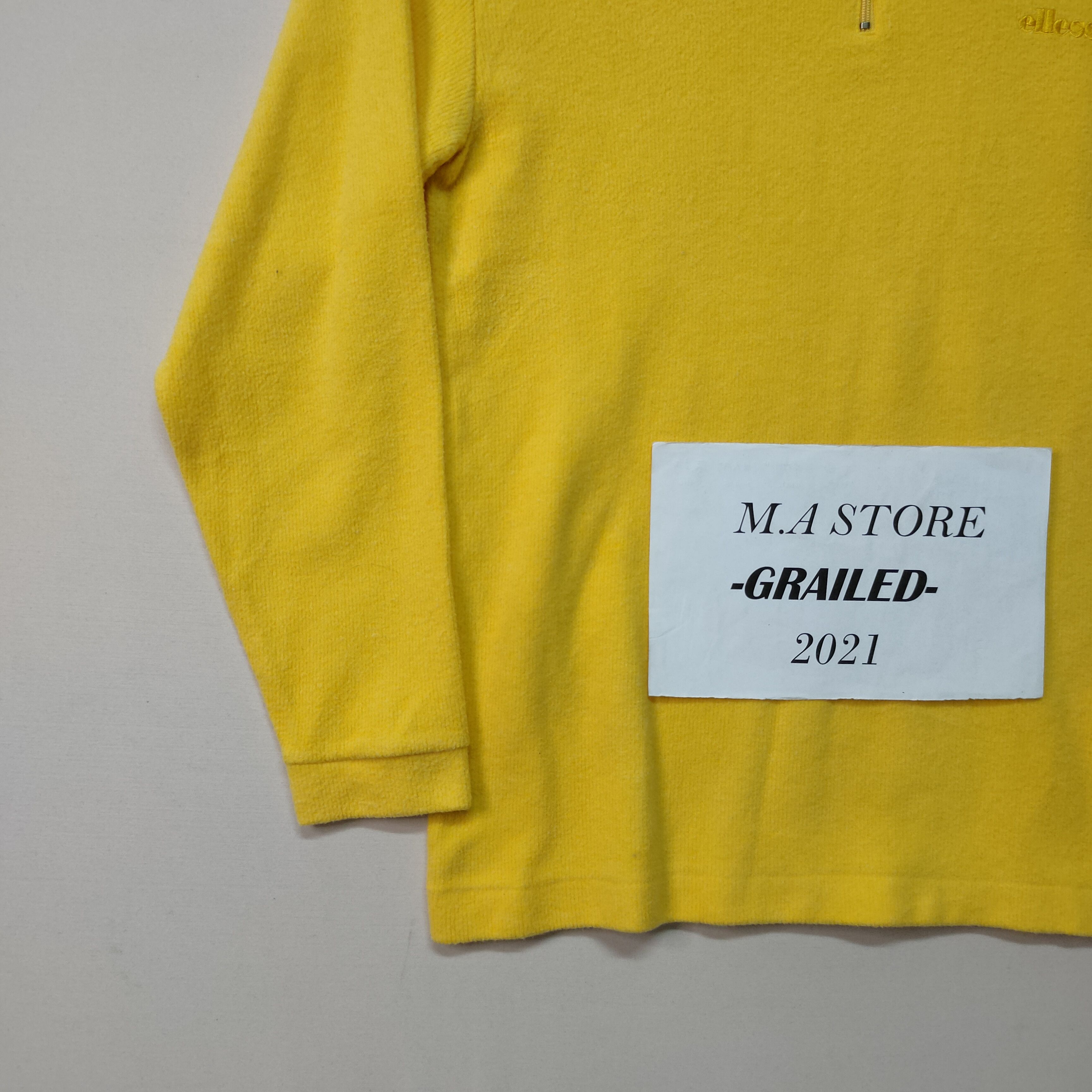 Designer × Ellesse Vintage Ellesse Half Zip Long Sleeve Shirt Size US S / EU 44-46 / 1 - 4 Thumbnail