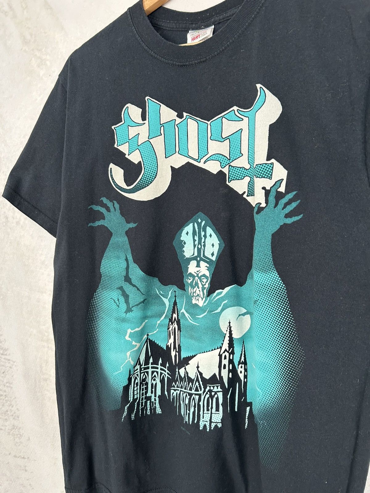 Band Tees Vintage Ghost 2011 Black Metal Rock Band Tee Hardcore Rare Size US M / EU 48-50 / 2 - 3 Thumbnail