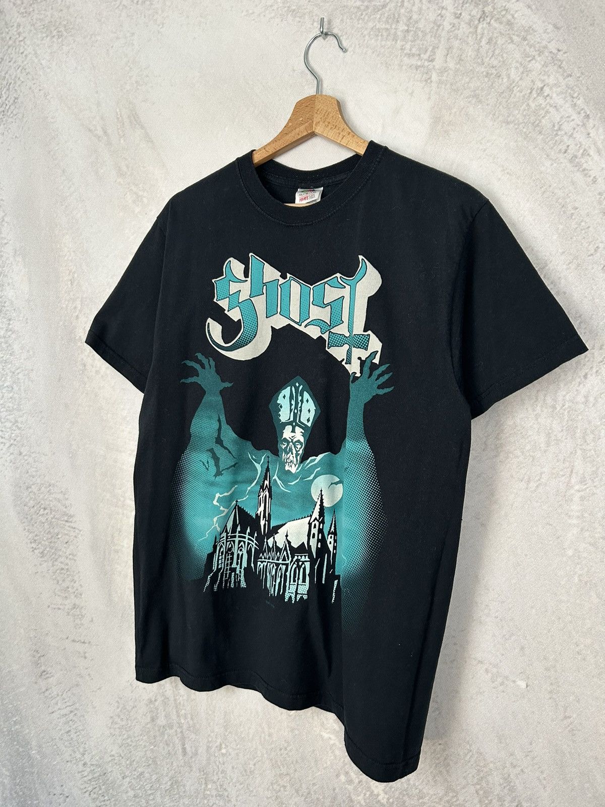 Band Tees Vintage Ghost 2011 Black Metal Rock Band Tee Hardcore Rare Size US M / EU 48-50 / 2 - 2 Thumbnail