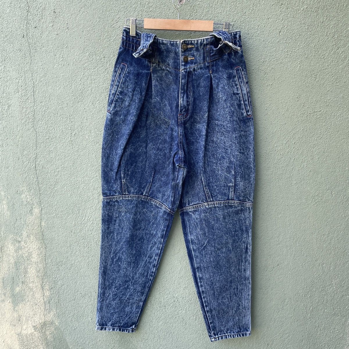 image of Demin Co Vintage Lexugton Nice Design Denim Jeans Pants! in Blue Denim, Men's (Size 28)
