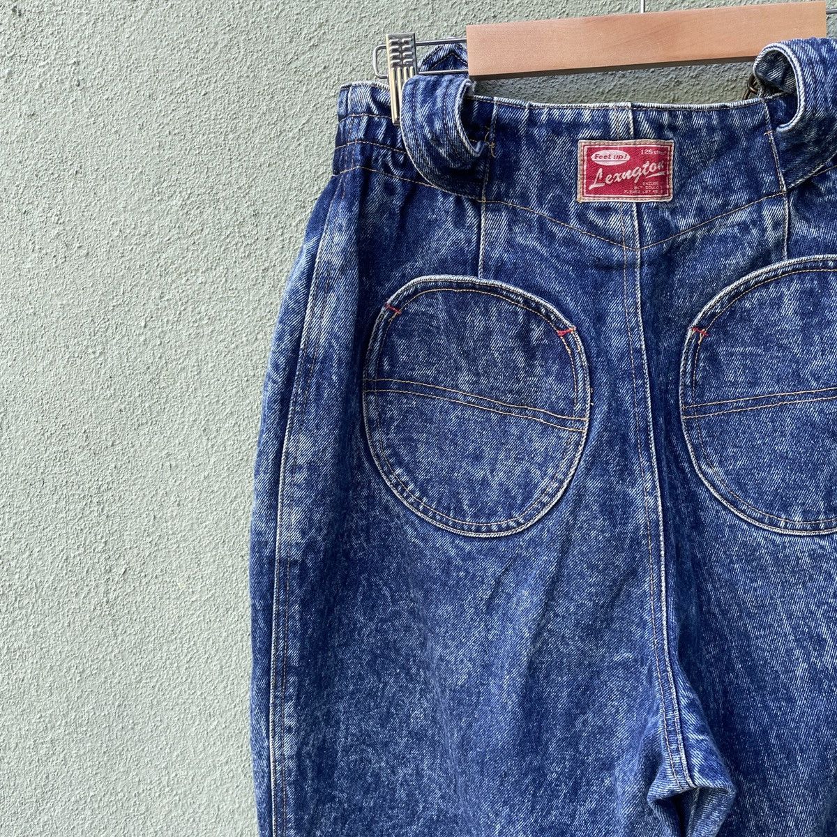 Japanese Brand Vintage LEXUGTON Nice Design Denim Jeans Pants! Size US 28 / EU 44 - 9 Thumbnail