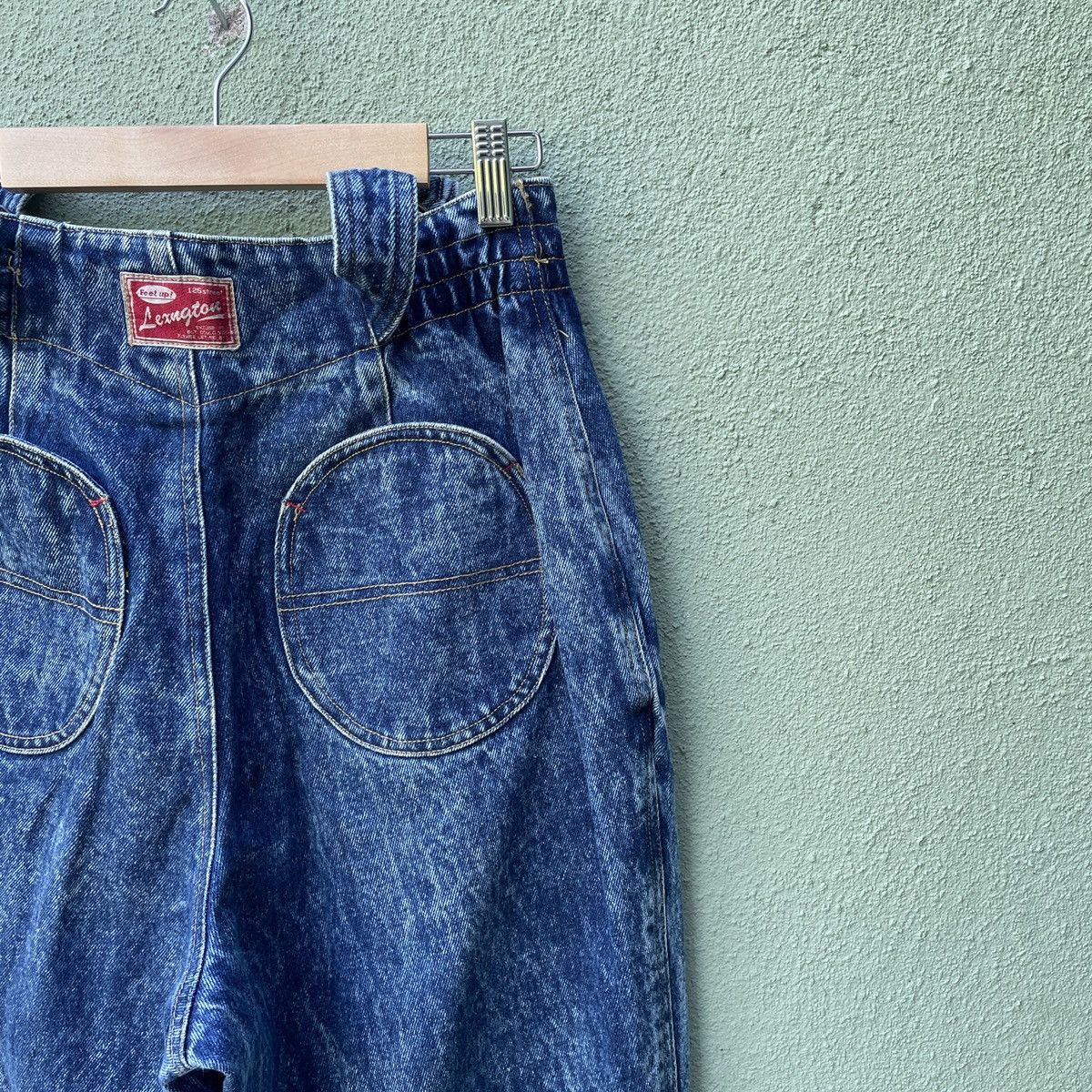 Japanese Brand Vintage LEXUGTON Nice Design Denim Jeans Pants! Size US 28 / EU 44 - 8 Thumbnail