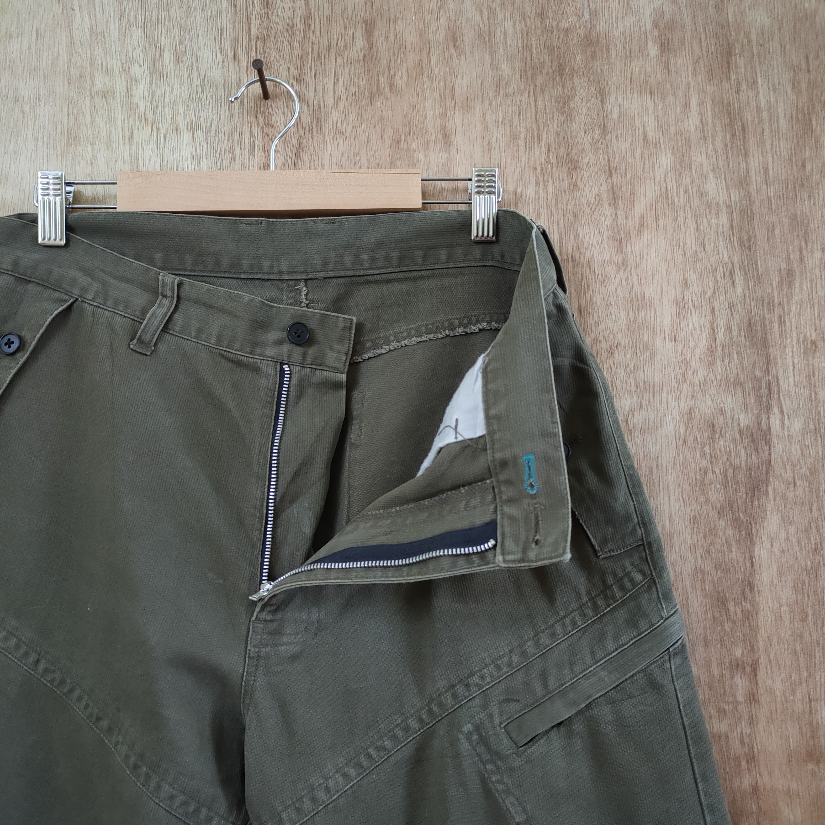 PPFM VINTAGE PPFM BONDAGE CARGO PANTS Size US 32 / EU 48 - 4 Thumbnail