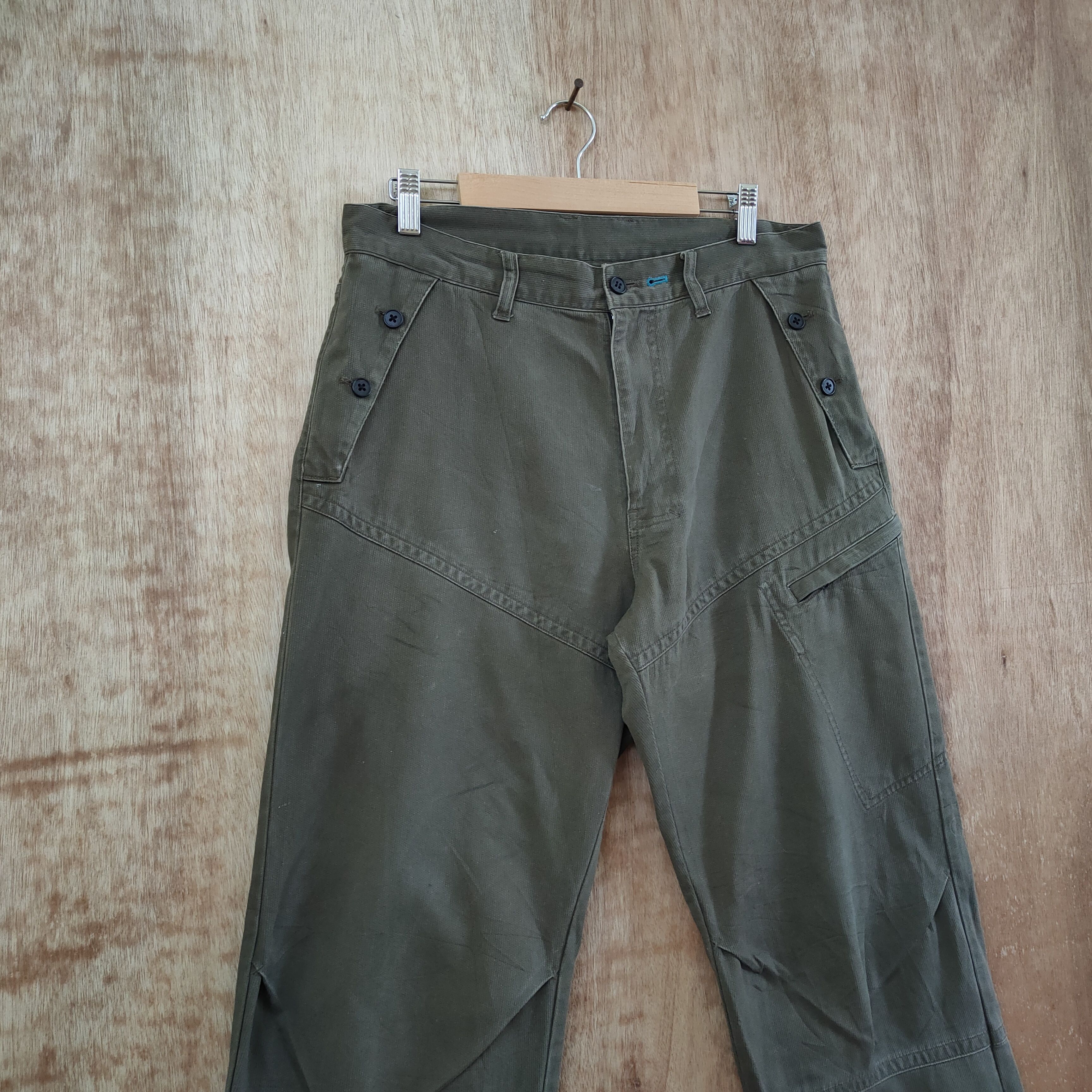 PPFM VINTAGE PPFM BONDAGE CARGO PANTS Size US 32 / EU 48 - 10 Thumbnail