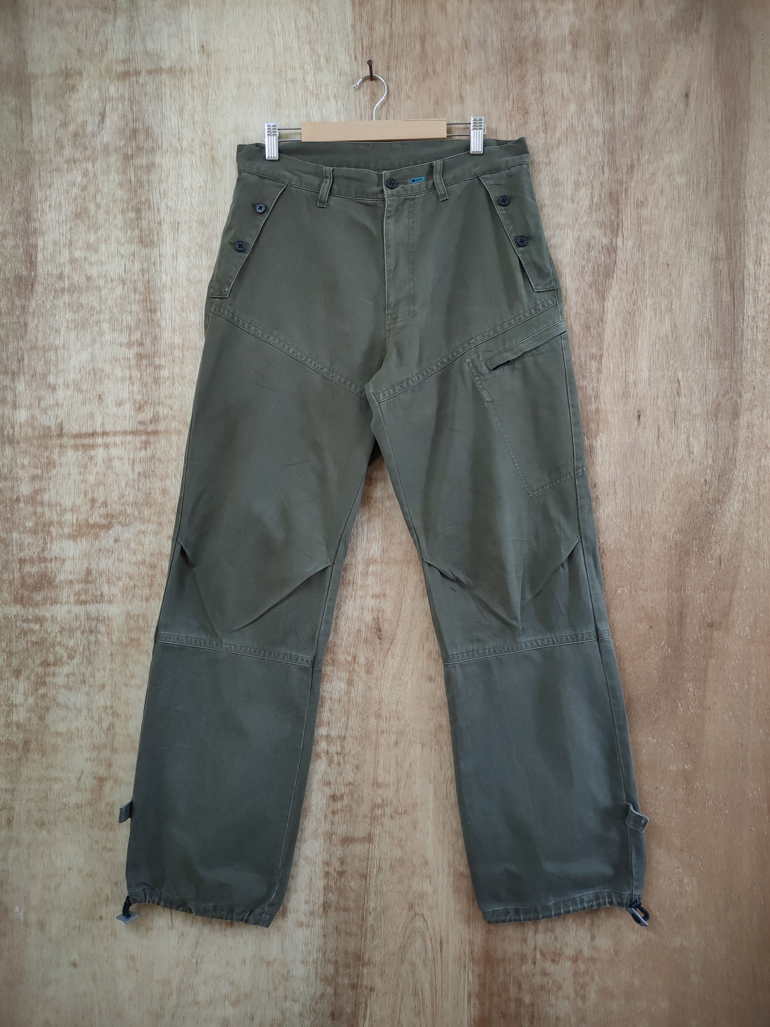 PPFM VINTAGE PPFM BONDAGE CARGO PANTS Size US 32 / EU 48 - 1 Thumbnail
