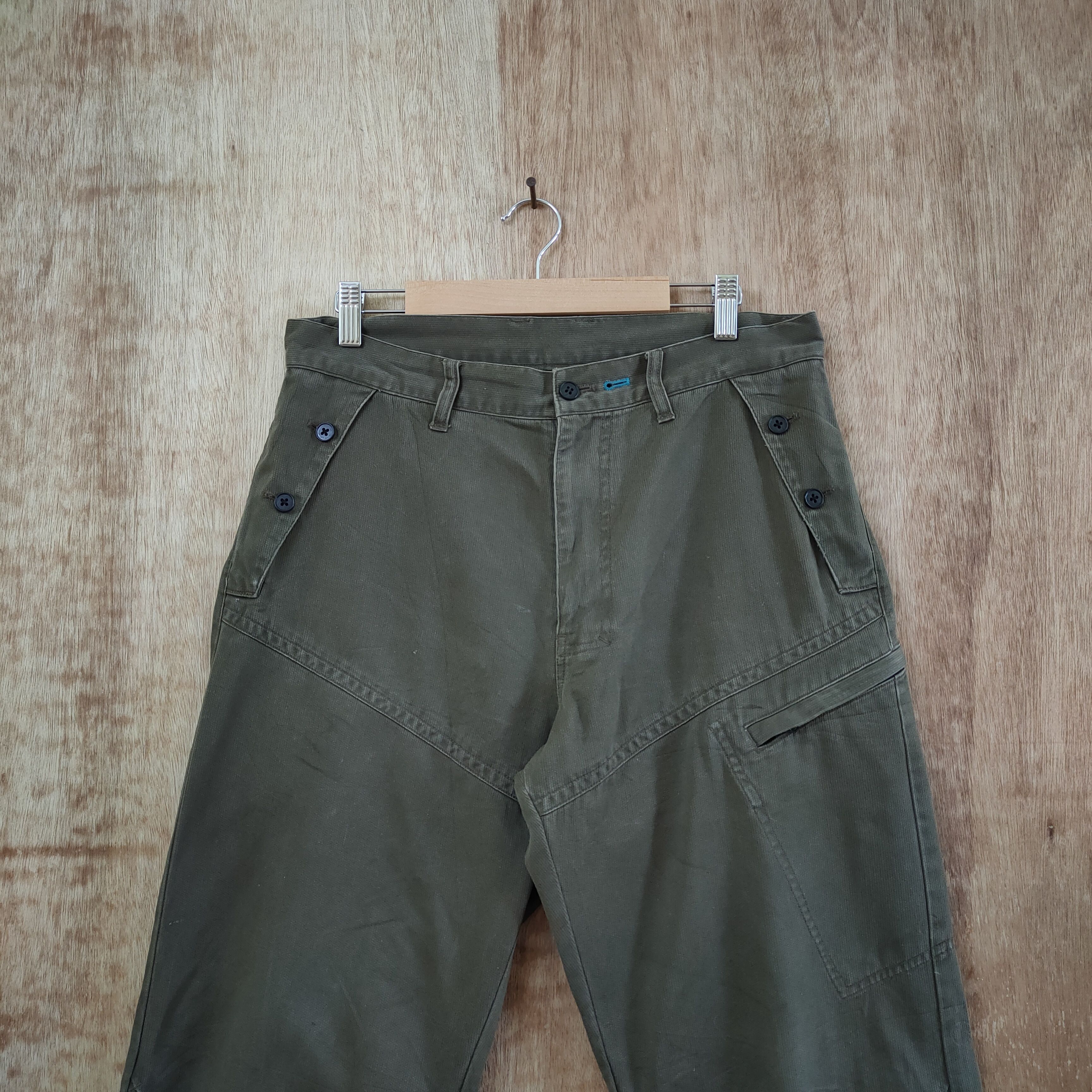 PPFM VINTAGE PPFM BONDAGE CARGO PANTS Size US 32 / EU 48 - 2 Thumbnail