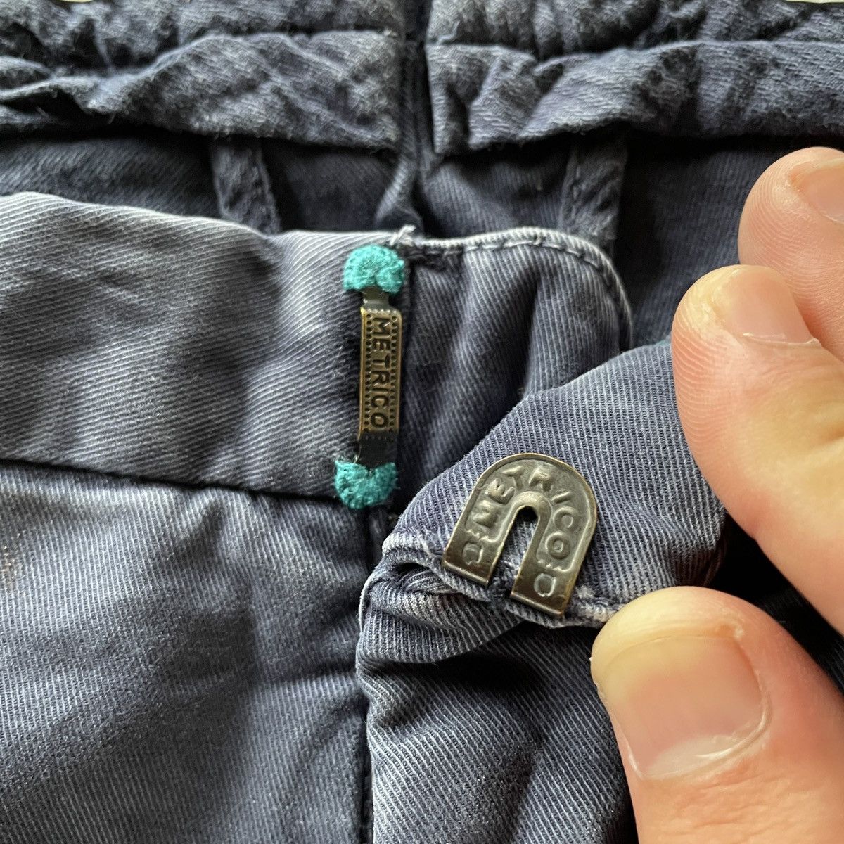 Faded Glory × Vintage Vintage Metrico Faded Made In Romania Trousers Casual Pants Size US 32 / EU 48 - 6 Thumbnail
