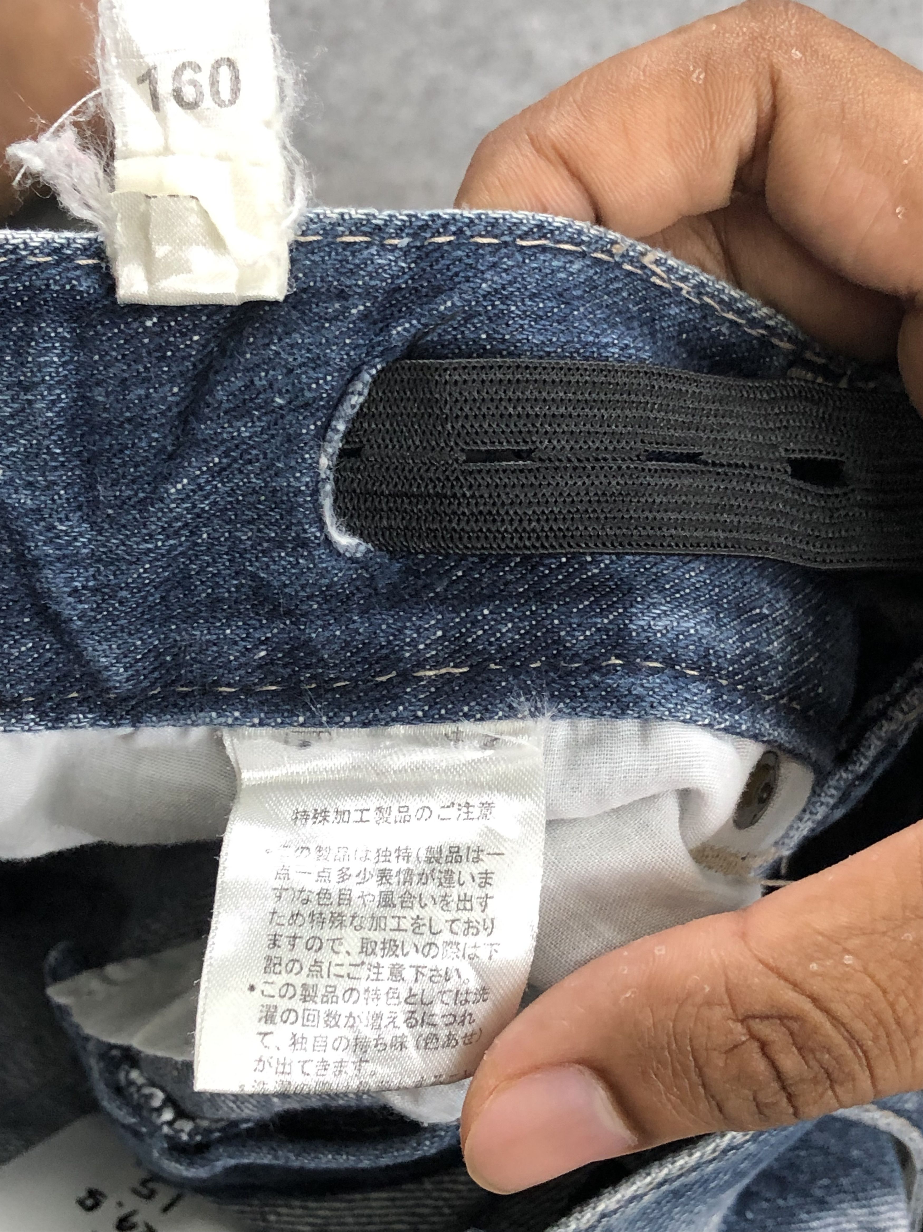Japanese Brand Vintage Japanese Brand Faded Blue Jeans DP2406 Size US 26 / EU 42 - 9 Thumbnail