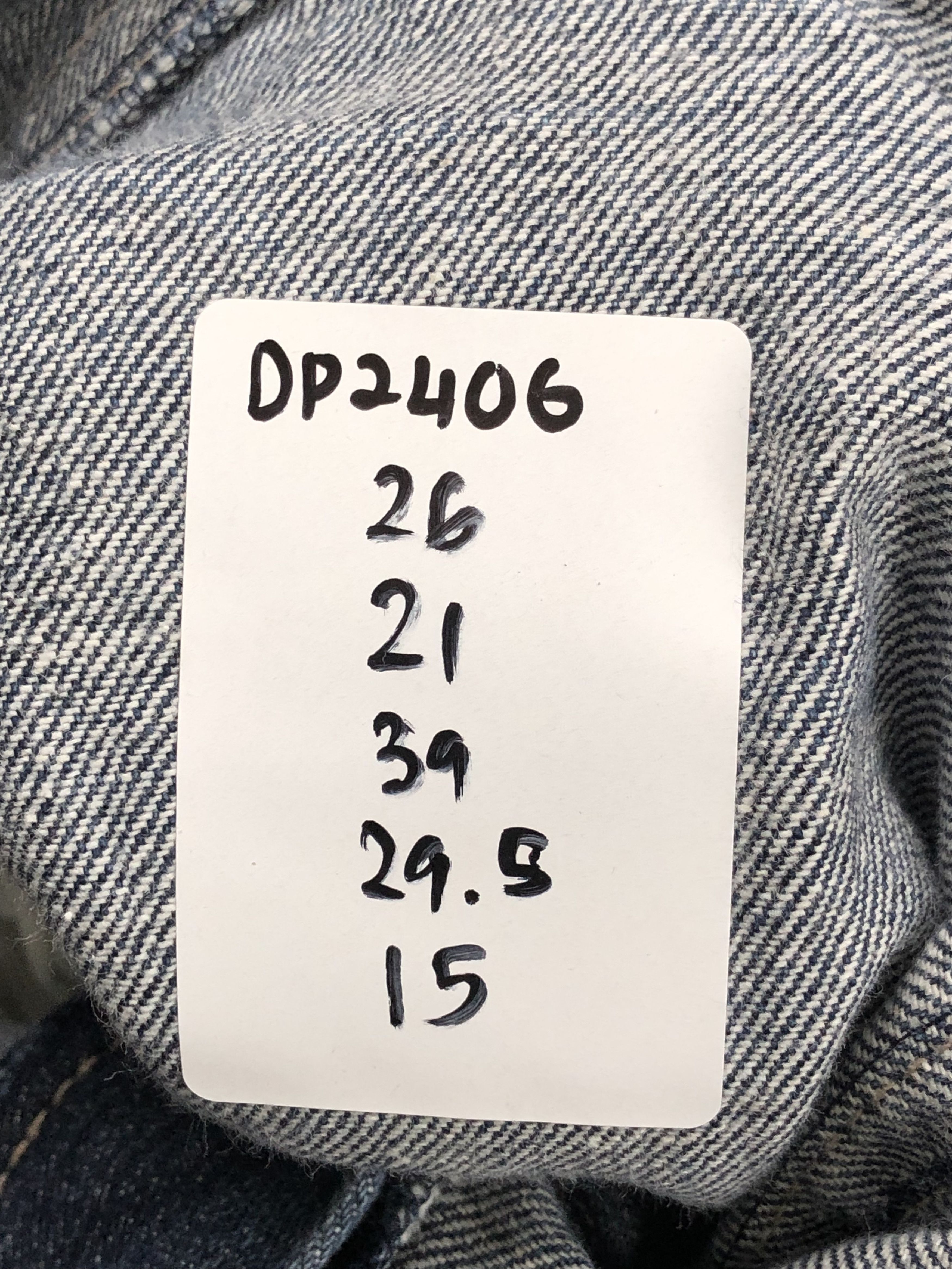 Japanese Brand Vintage Japanese Brand Faded Blue Jeans DP2406 Size US 26 / EU 42 - 20 Thumbnail