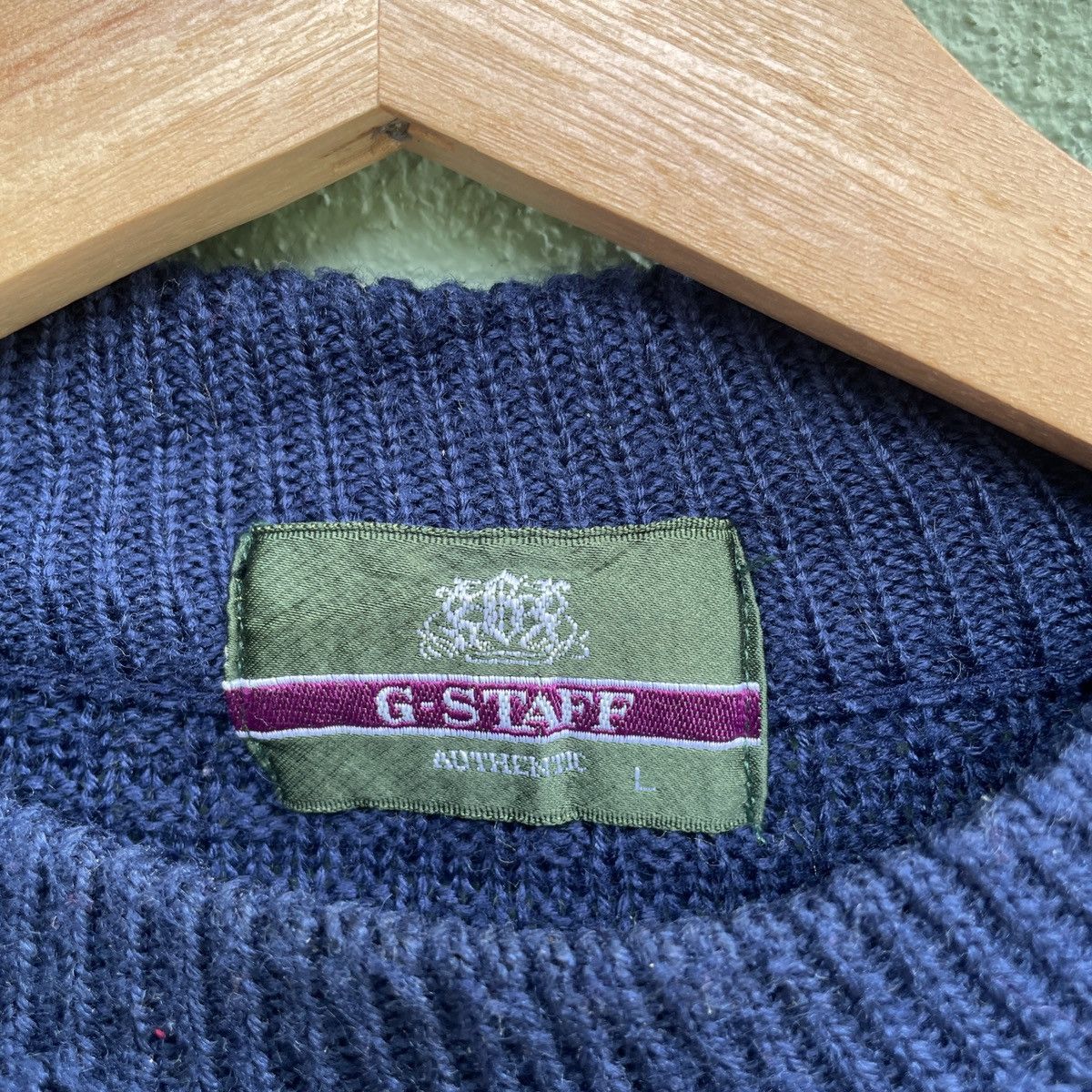 Aran Isles Knitwear G-STAFF AUTHENTIC Nice Design Knitwear Sweater Jumper Size US M / EU 48-50 / 2 - 6 Thumbnail