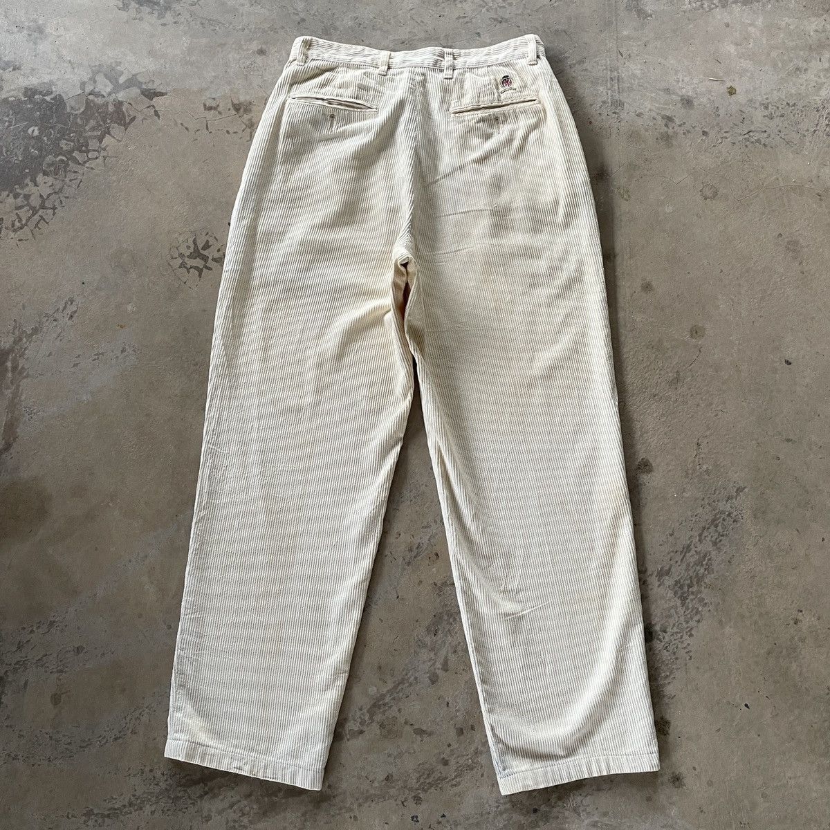 Tommy Hilfiger Vintage TOMMY HILFIGER Corduroi Trousers Casual Pants W30x30 Size US 30 / EU 46 - 12 Thumbnail