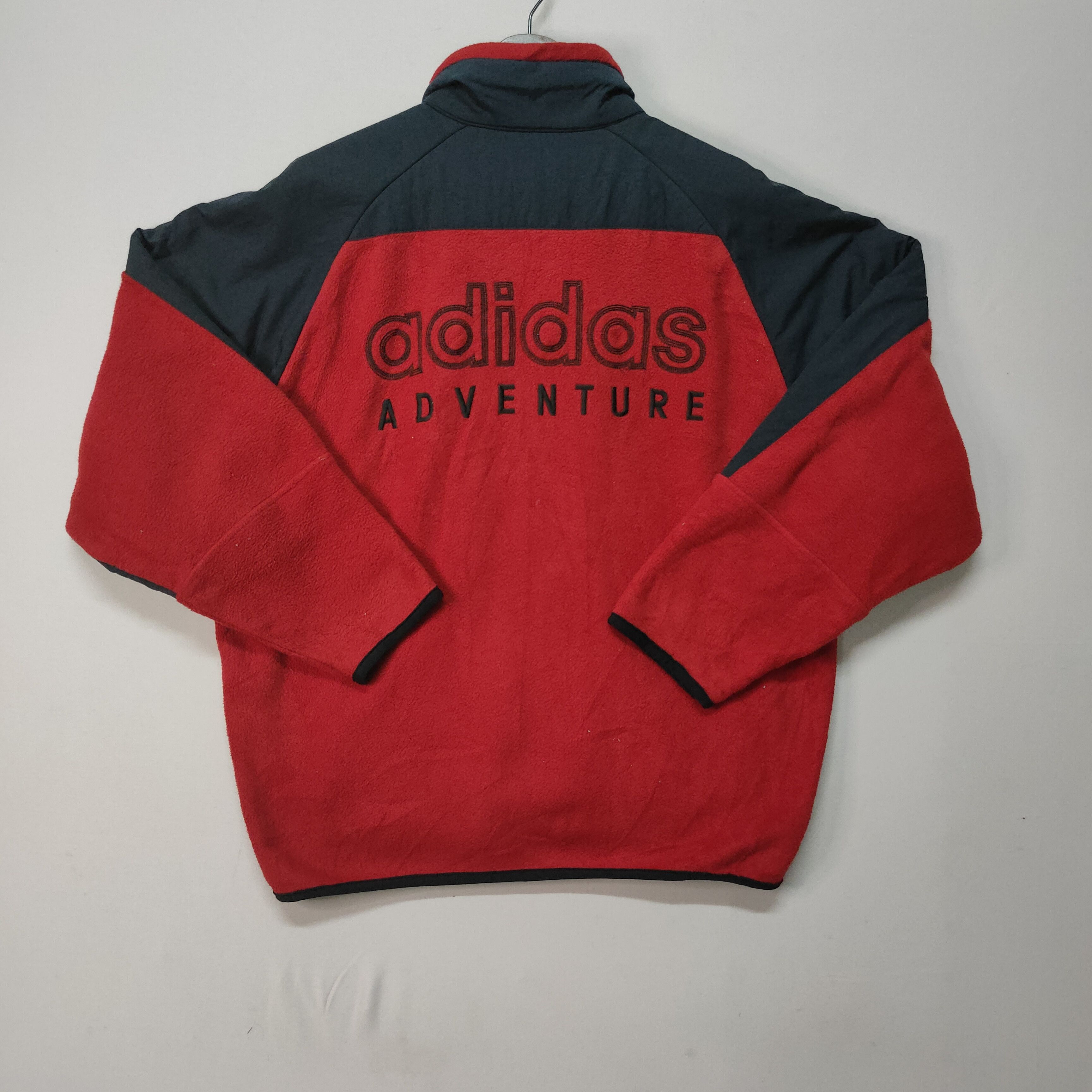 Adidas Adidas Advance Spell Out Zipper Ups Jacket Size US L / EU 52-54 / 3 - 1 Thumbnail
