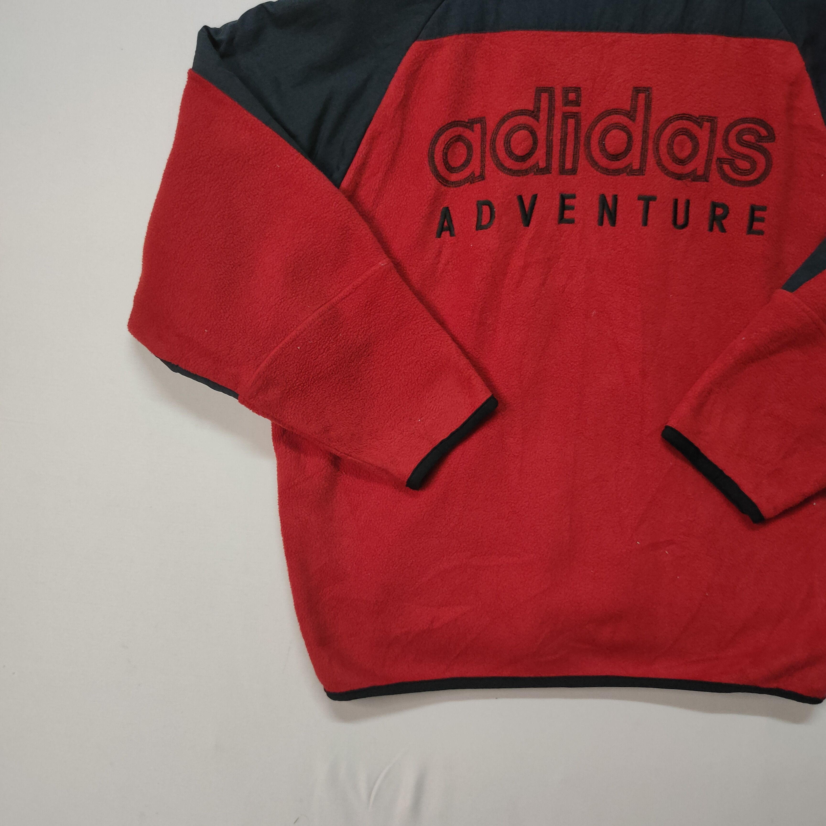 Adidas Adidas Advance Spell Out Zipper Ups Jacket Size US L / EU 52-54 / 3 - 11 Thumbnail