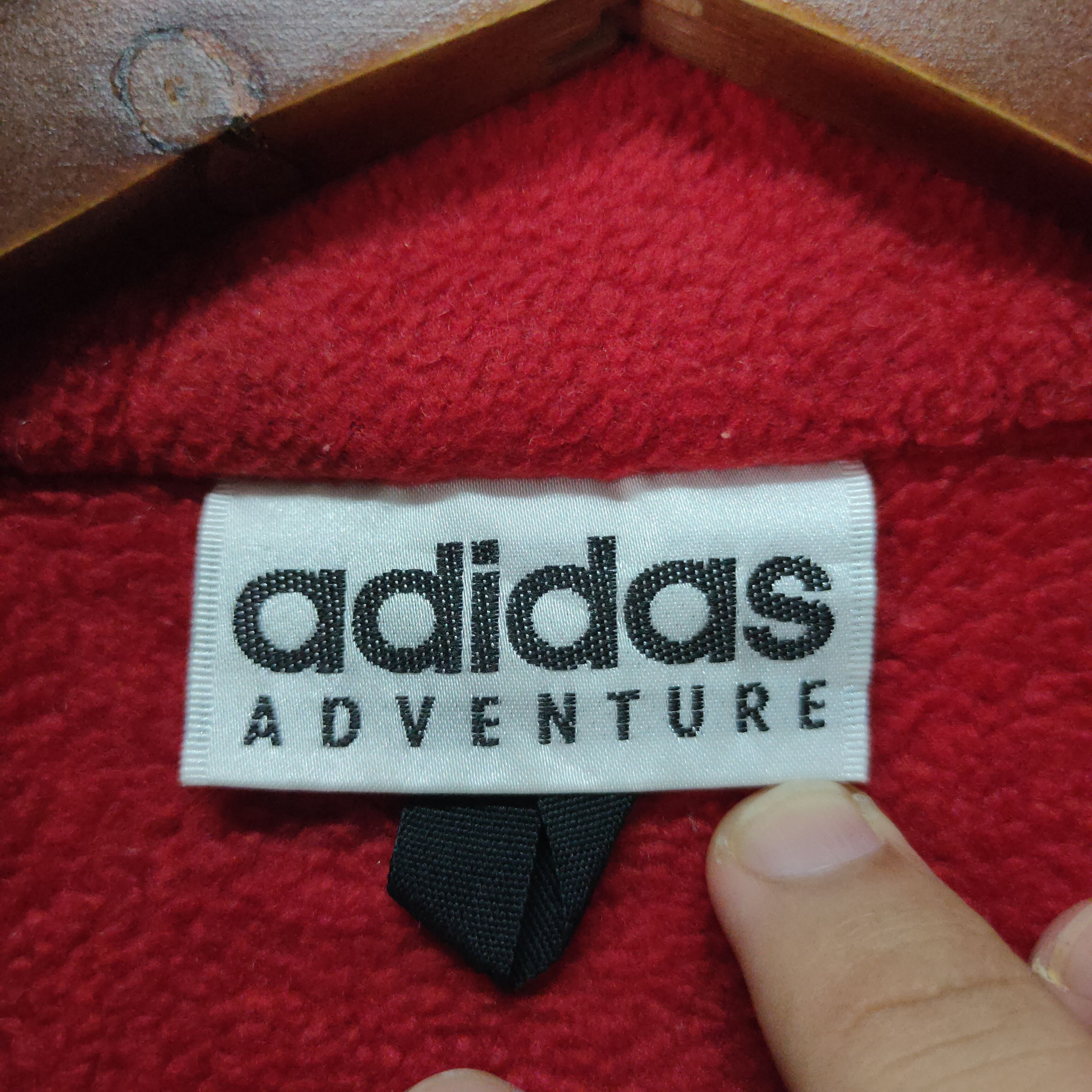 Adidas Adidas Advance Spell Out Zipper Ups Jacket Size US L / EU 52-54 / 3 - 8 Thumbnail